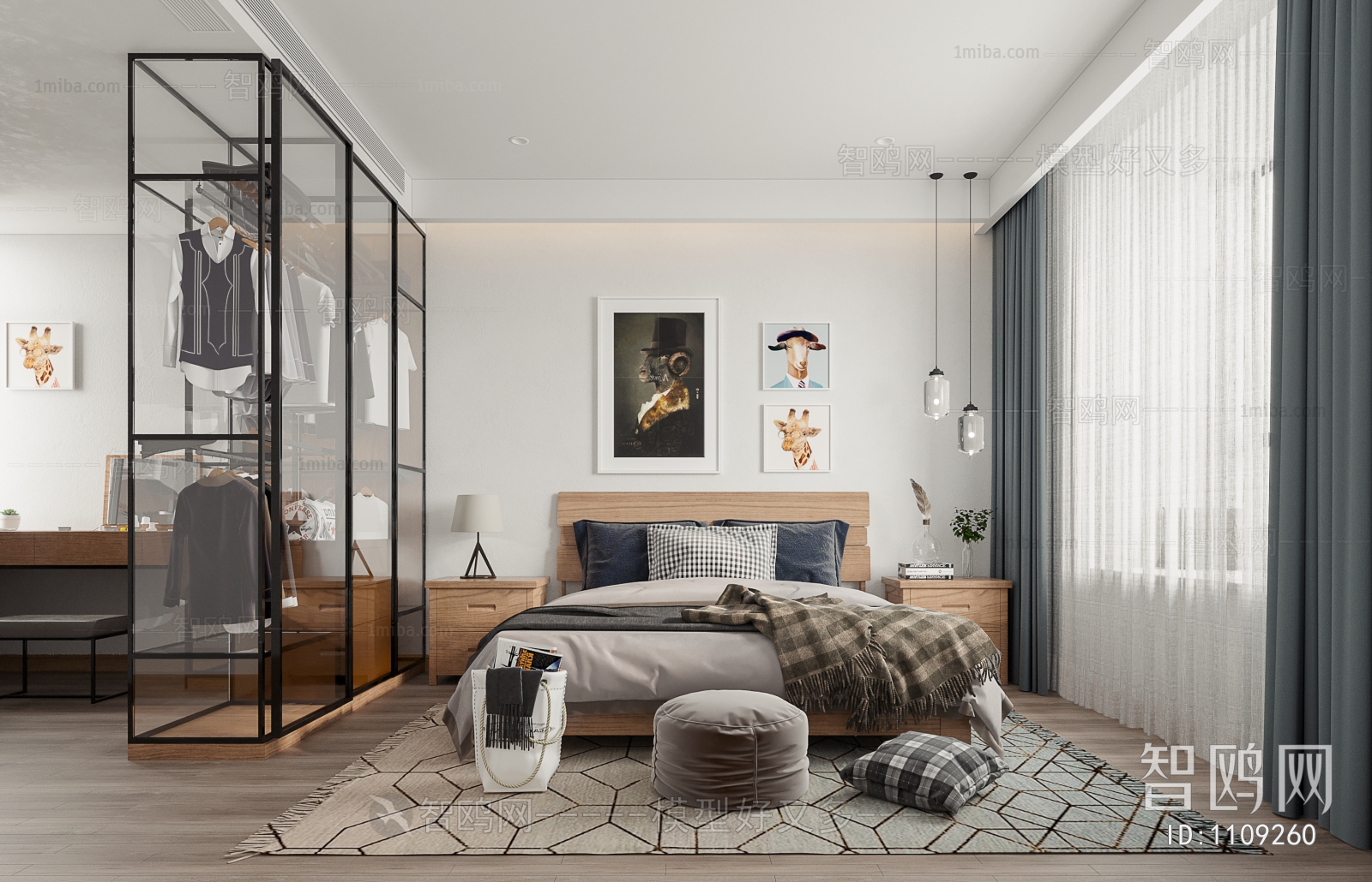 Nordic Style Bedroom