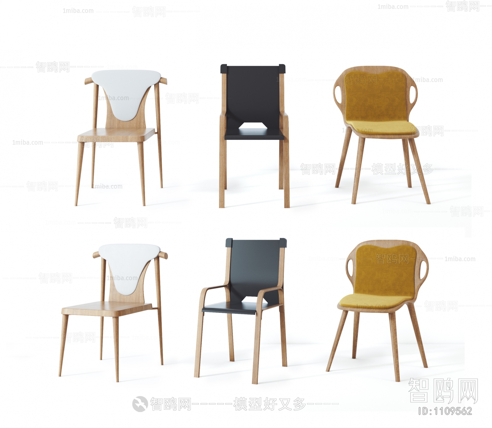 Nordic Style Single Chair