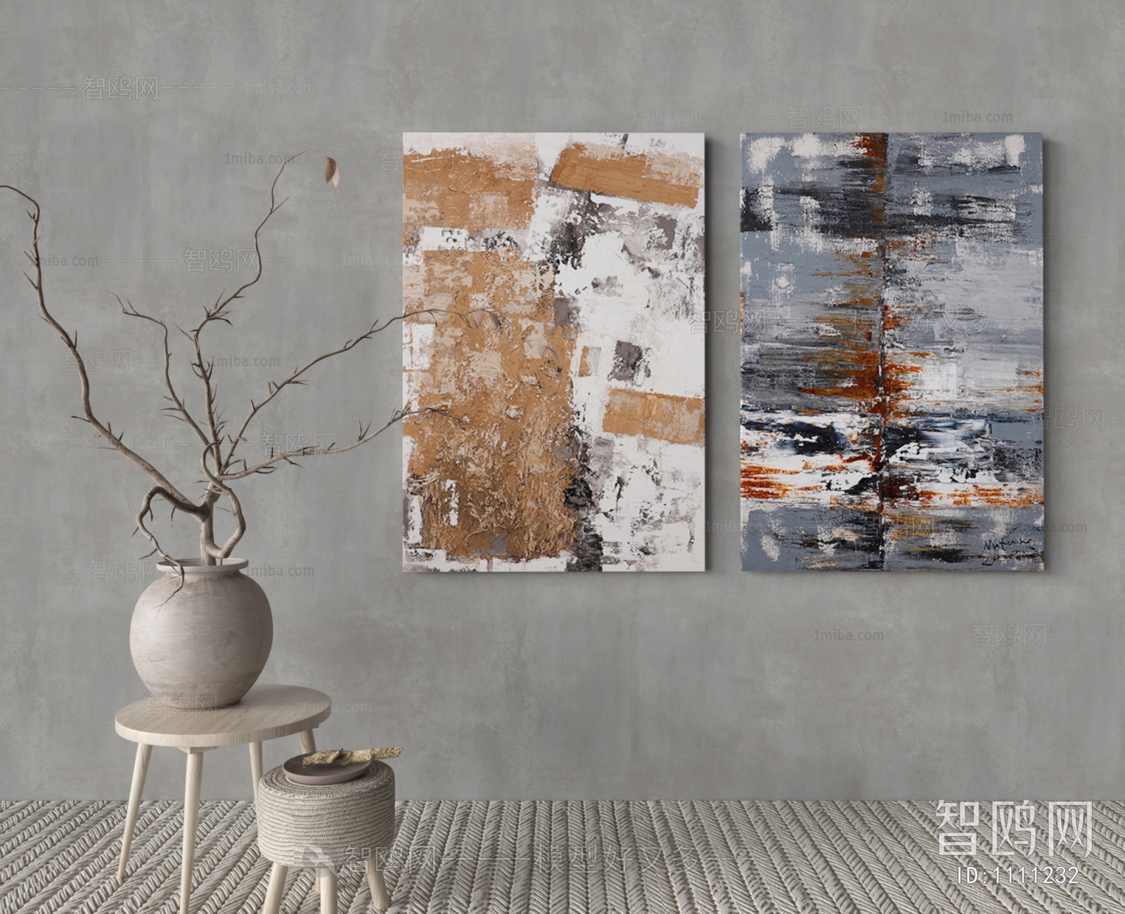 Wabi-sabi Style Painting