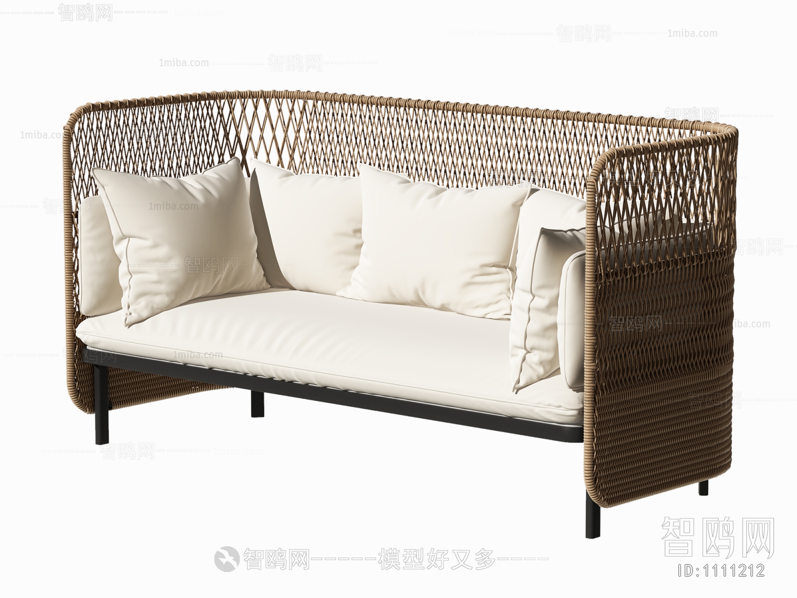 Nordic Style Outdoor Sofa
