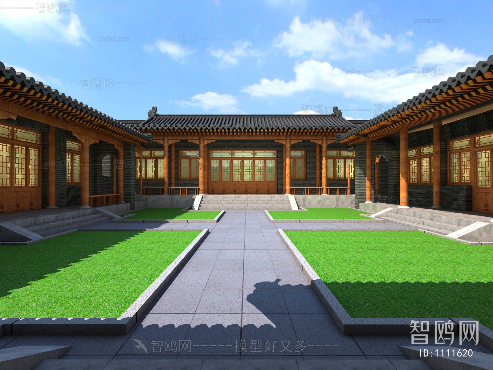 Chinese Style Ancient Architectural Buildings