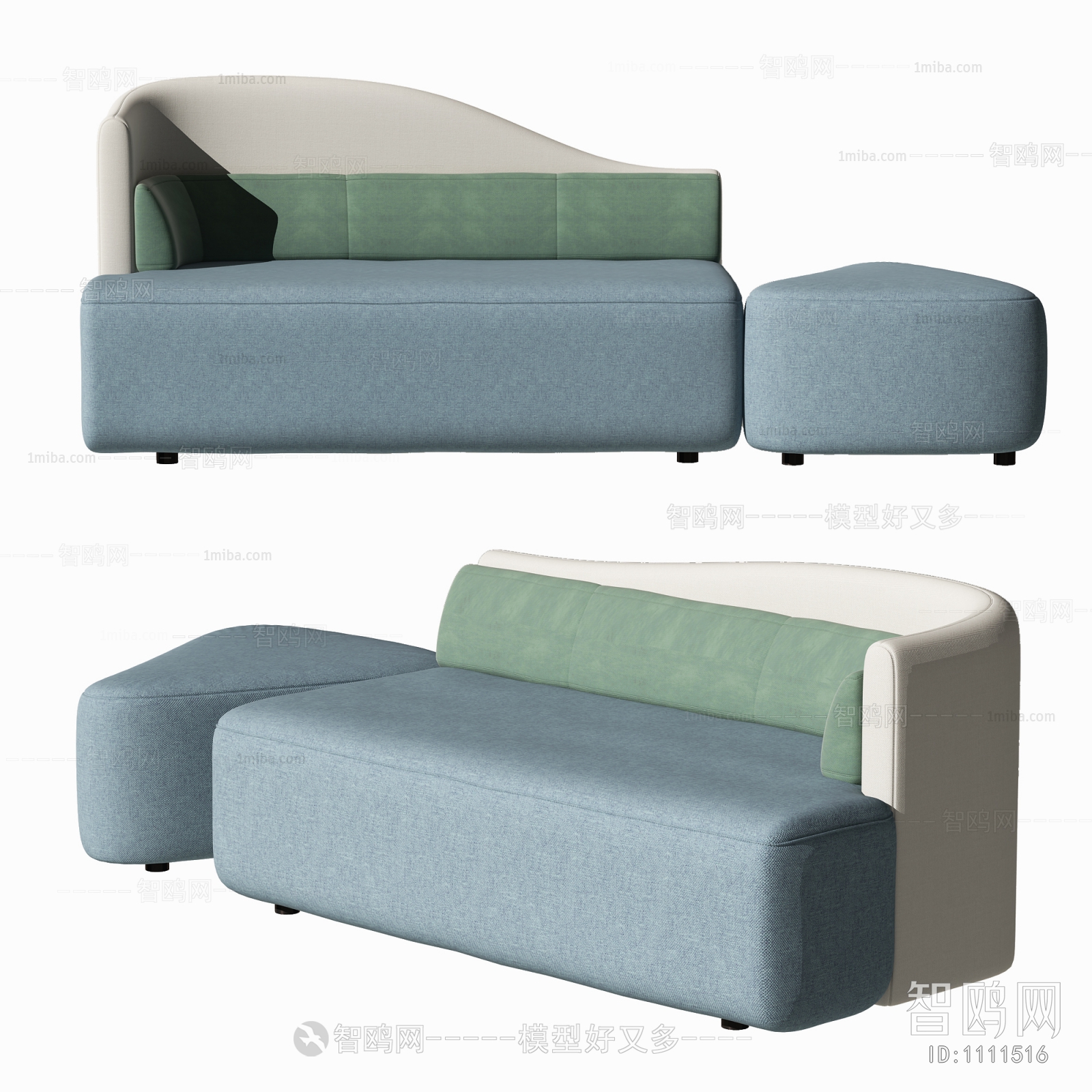 Modern Multi Person Sofa