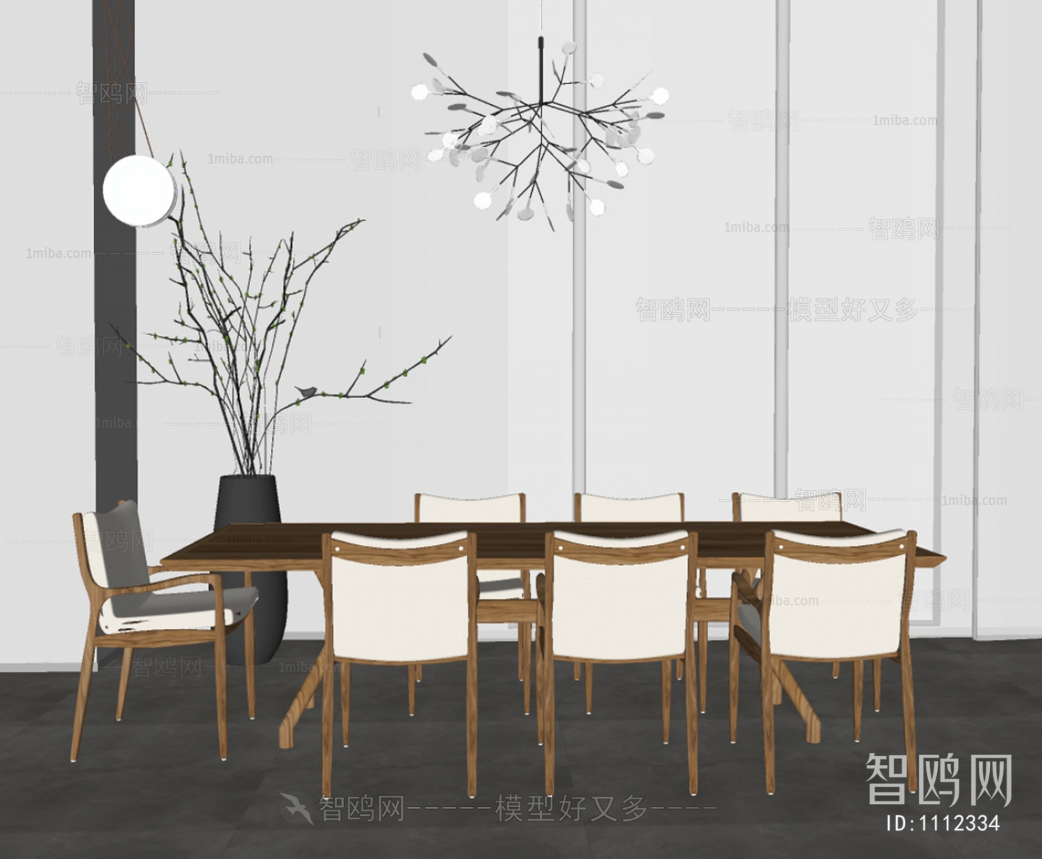 Nordic Style Dining Table And Chairs