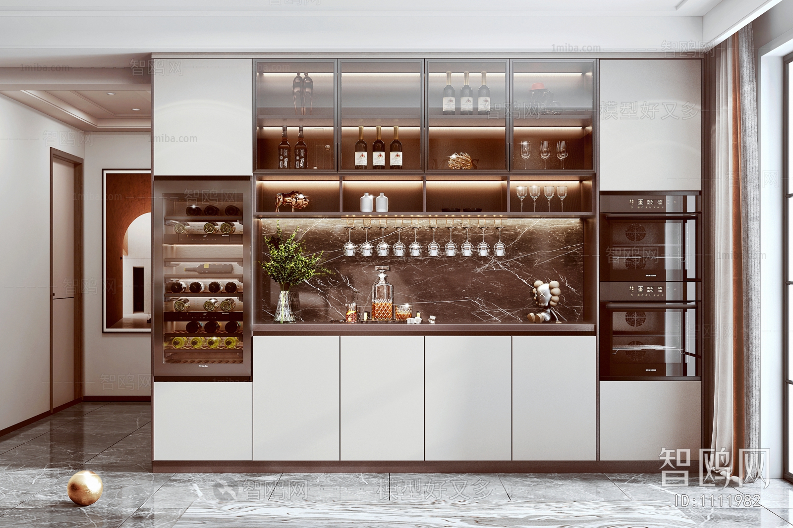 Modern Wine Cabinet