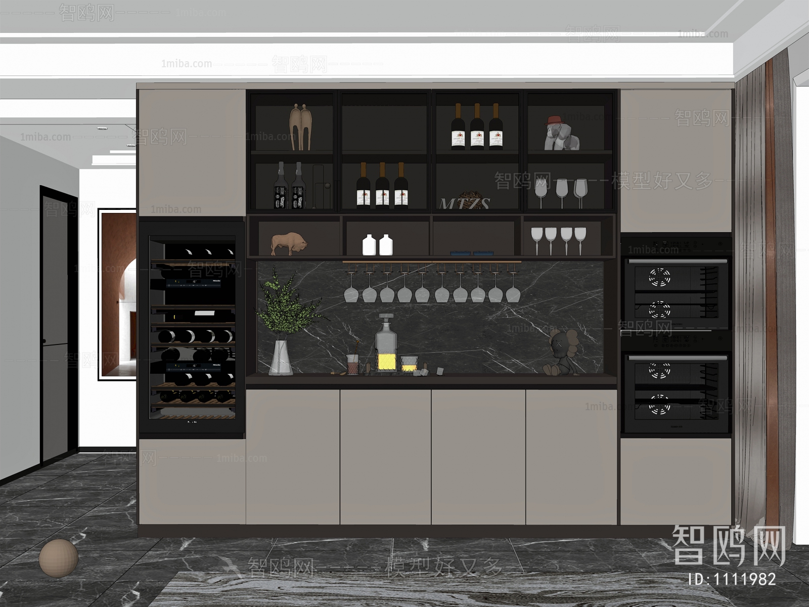 Modern Wine Cabinet