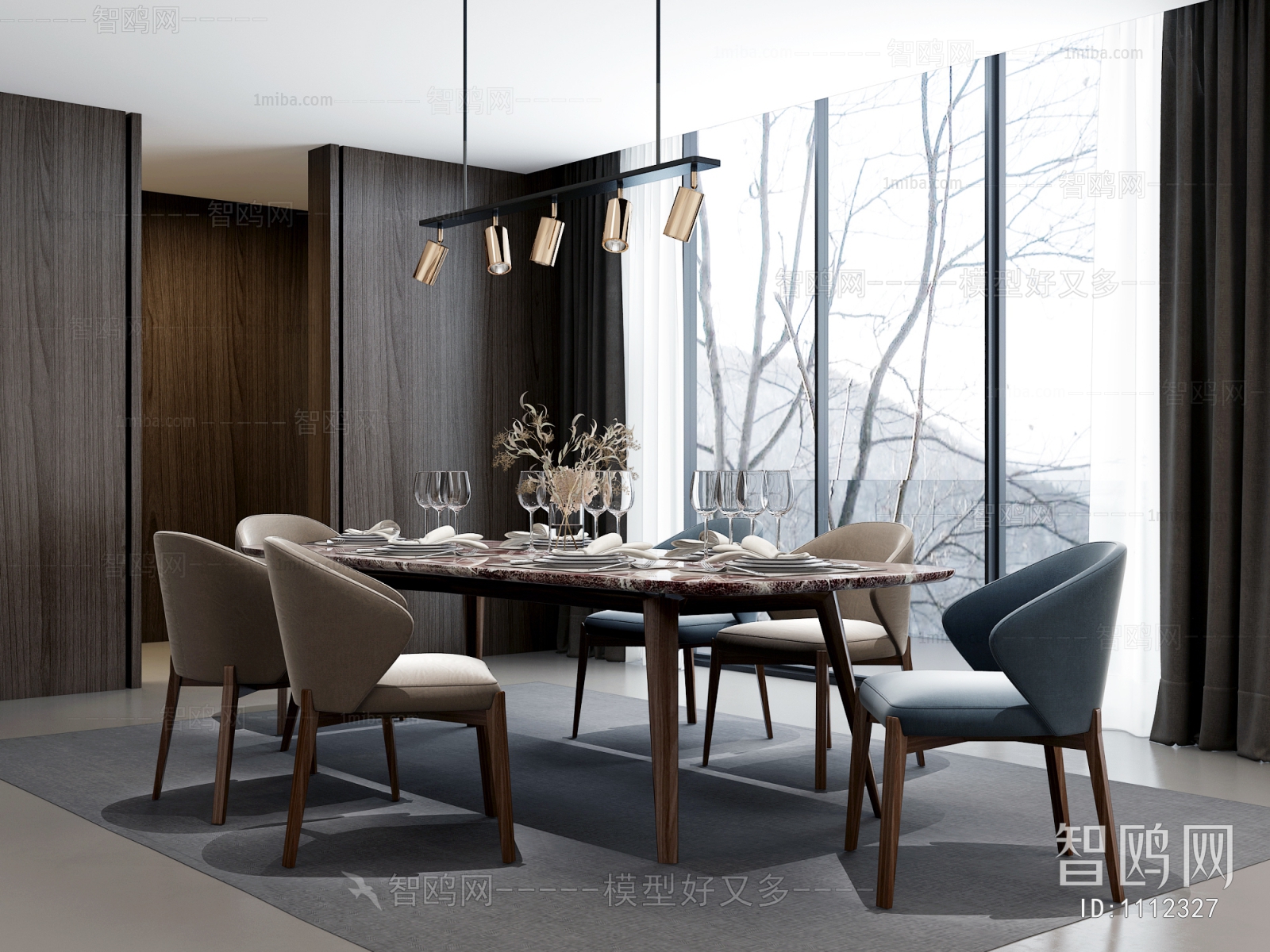 Modern Dining Table And Chairs