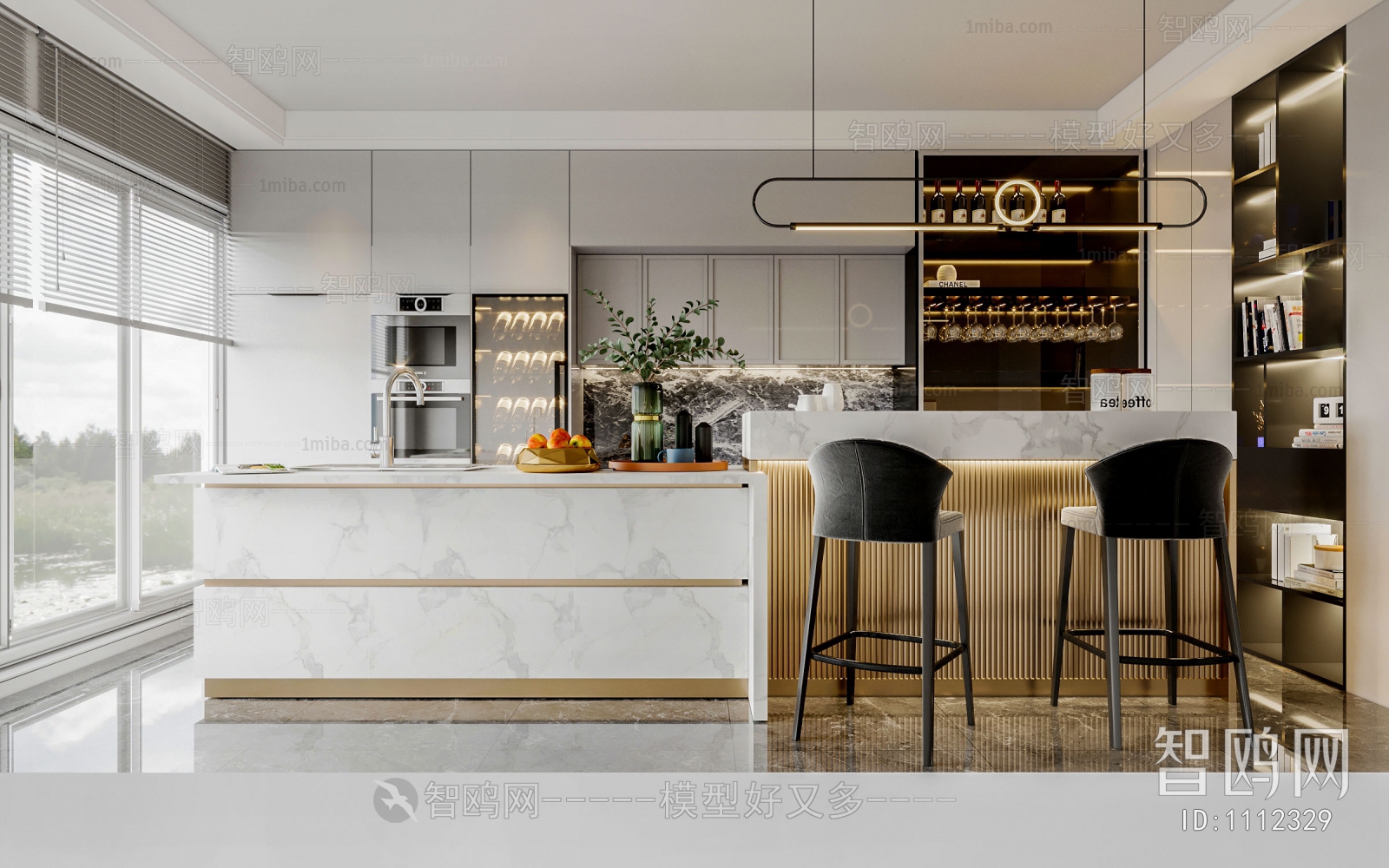 Modern Open Kitchen