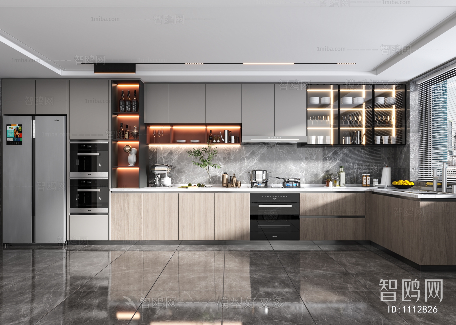 Modern The Kitchen