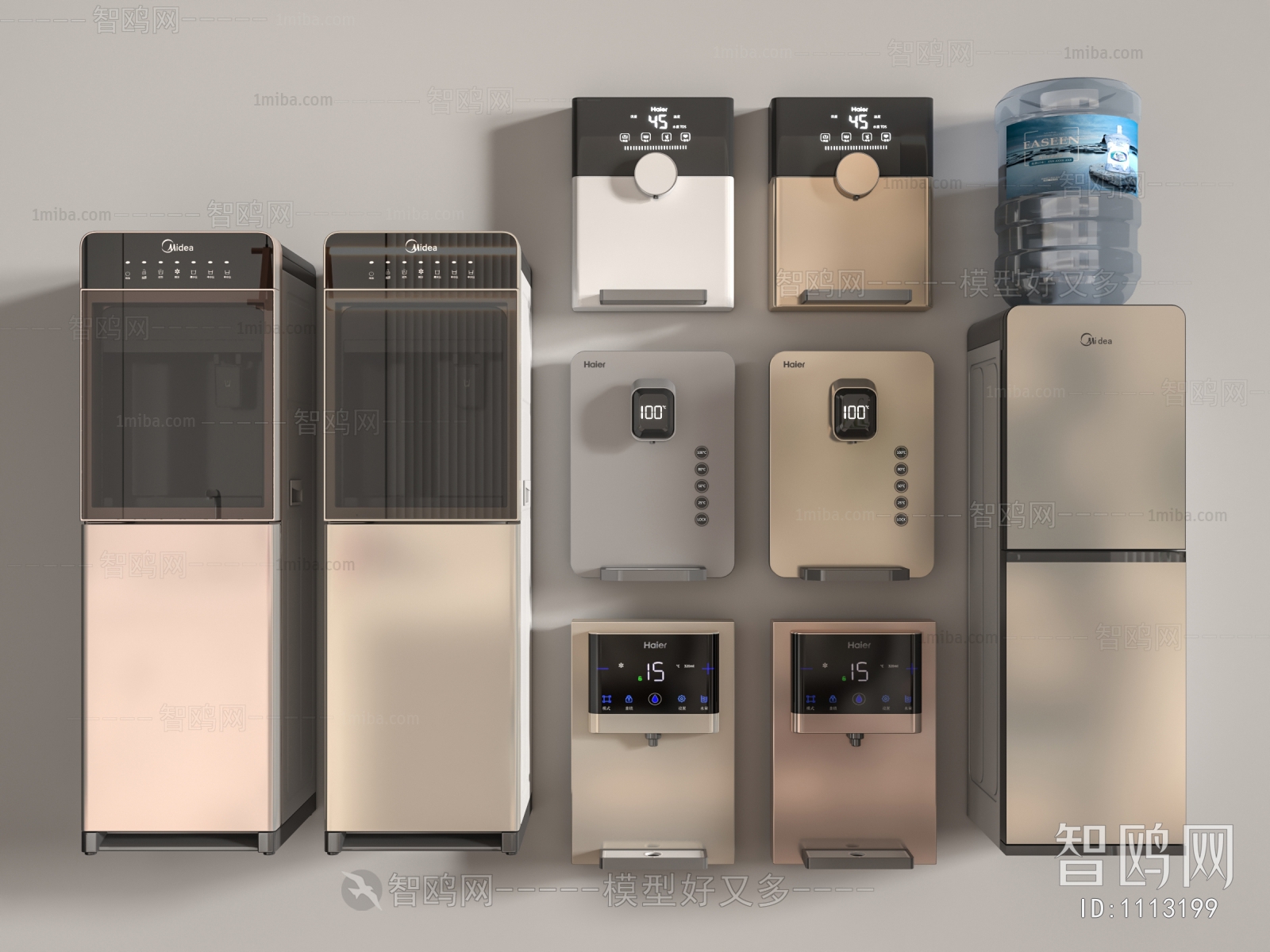 现代饮水机，壁挂饮水机组合