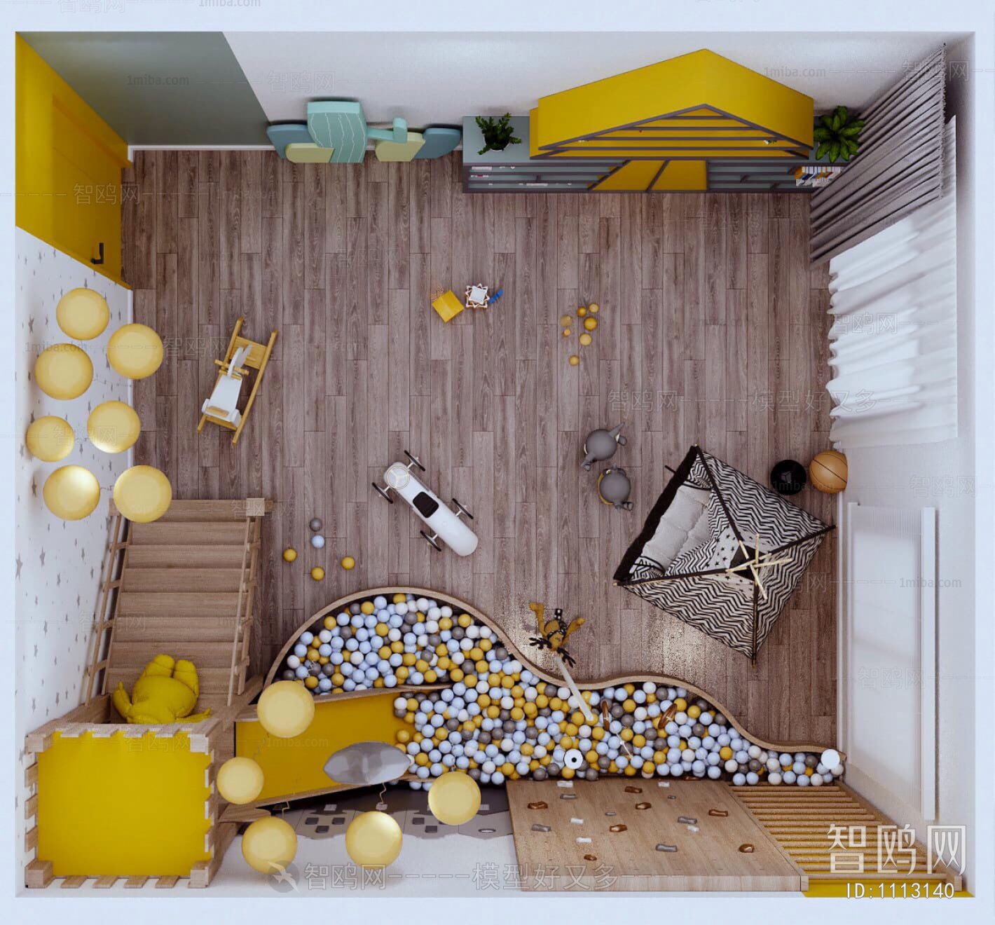 Modern Children's Playroom