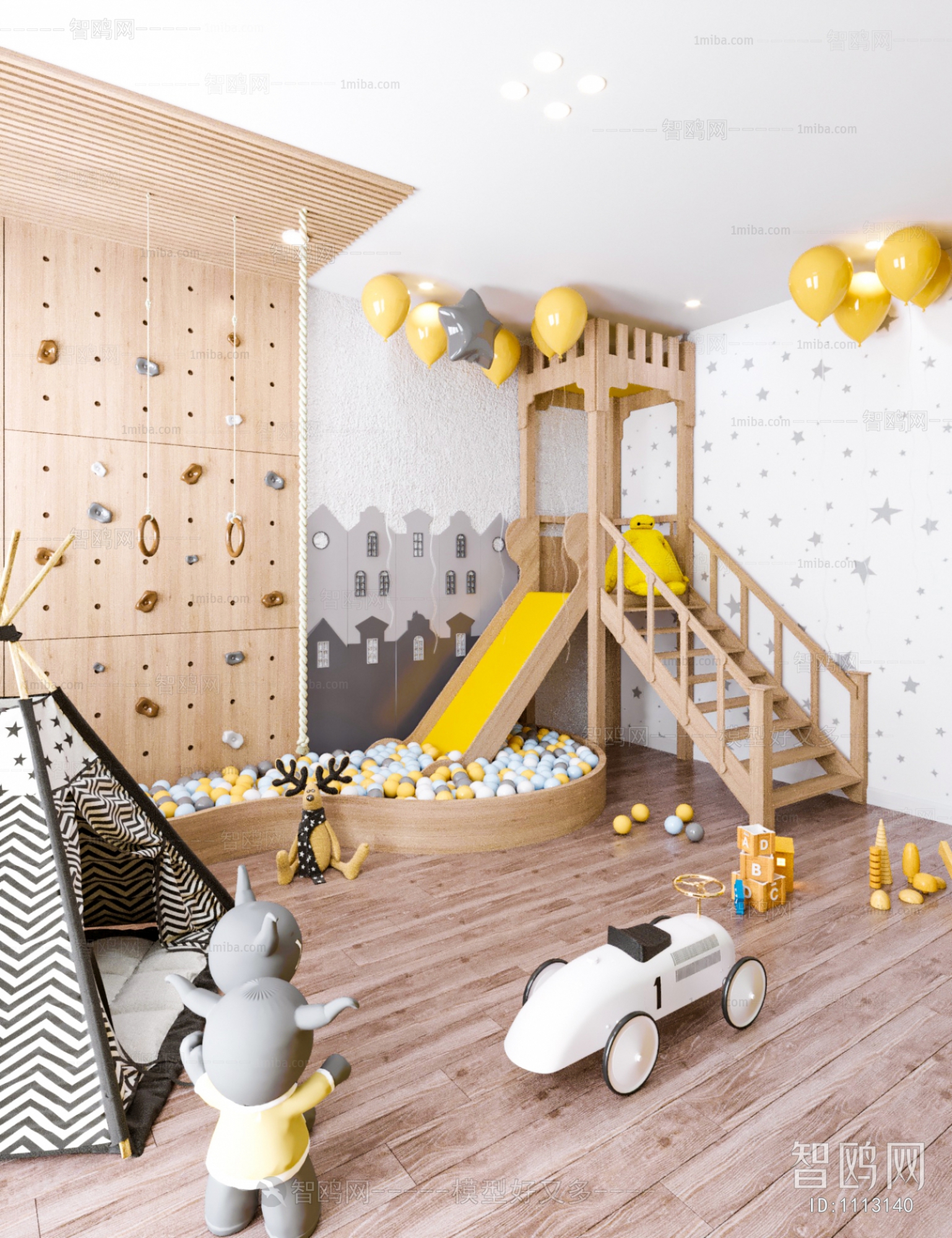 Modern Children's Playroom