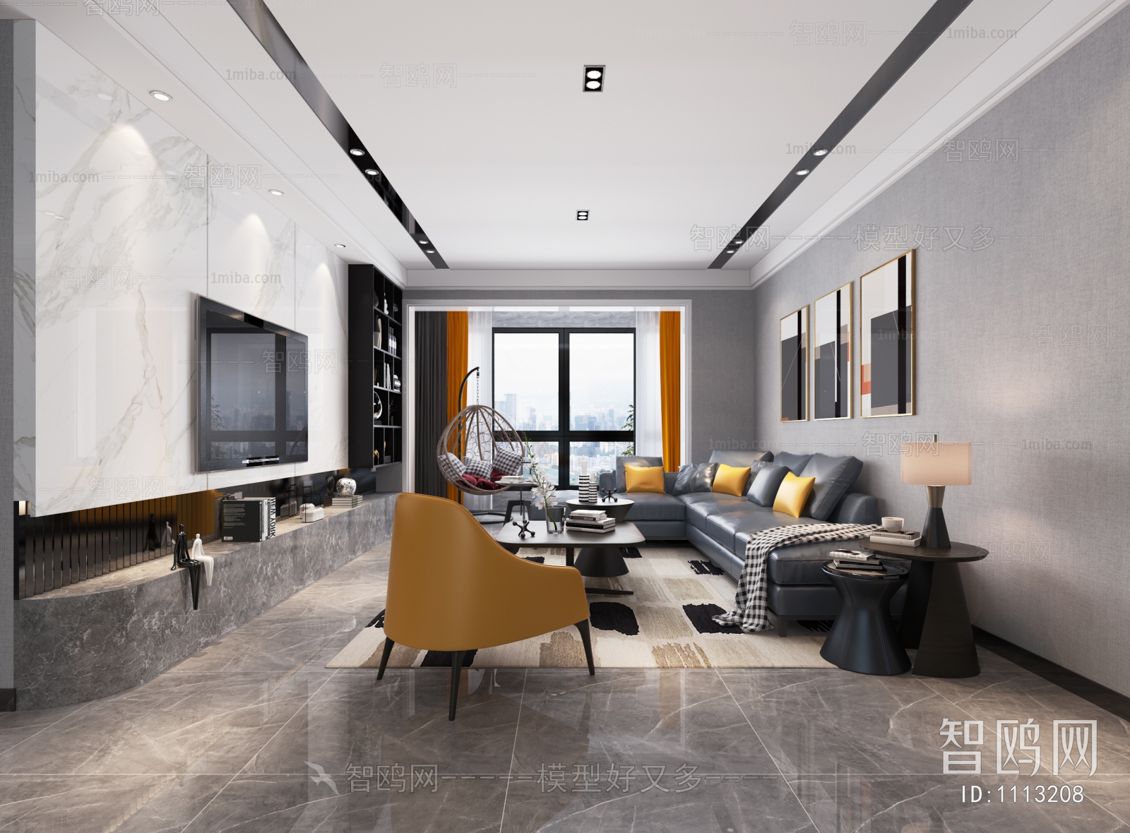 Modern A Living Room