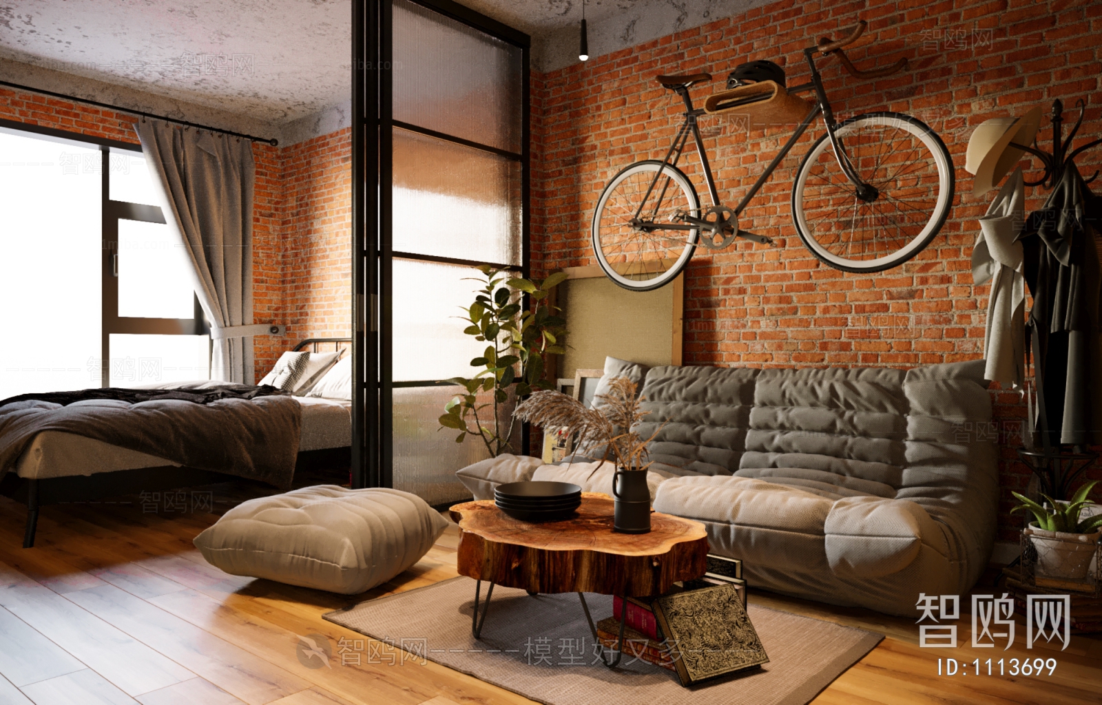 Industrial Style A Living Room