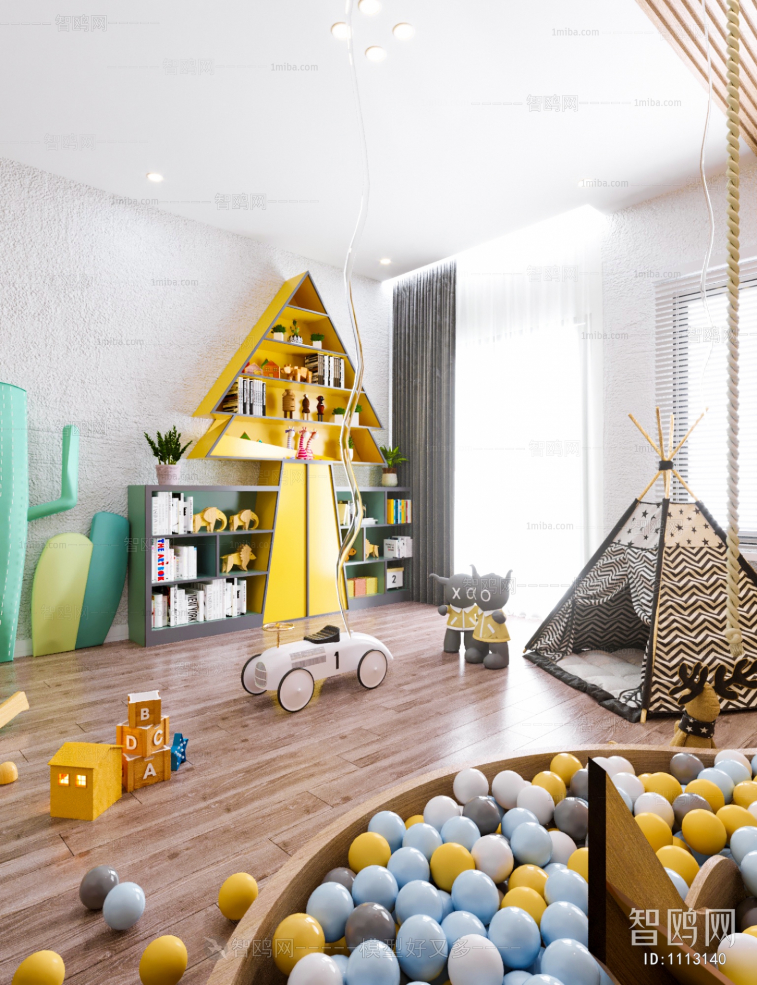 Modern Children's Playroom