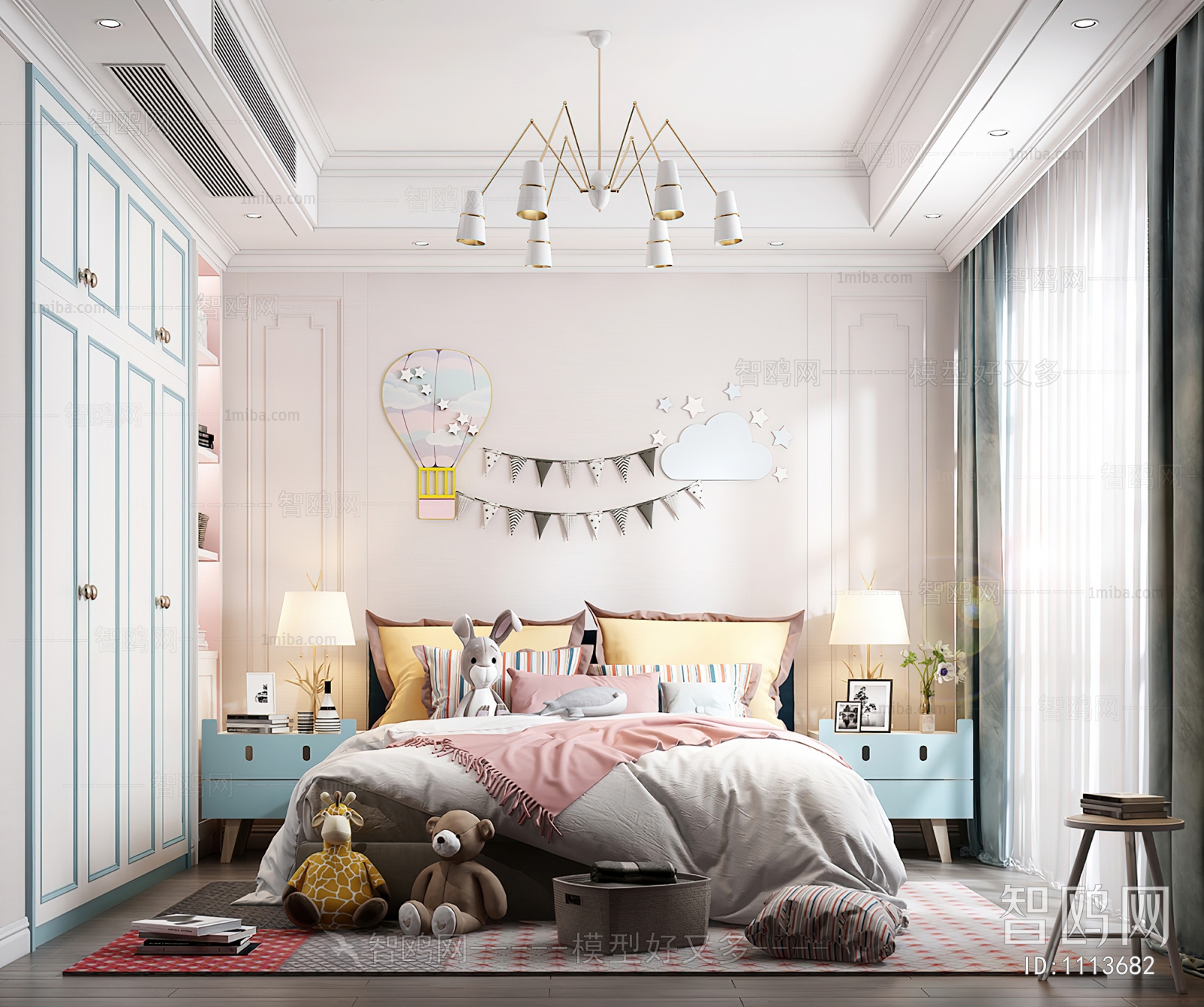 European Style Children's Room