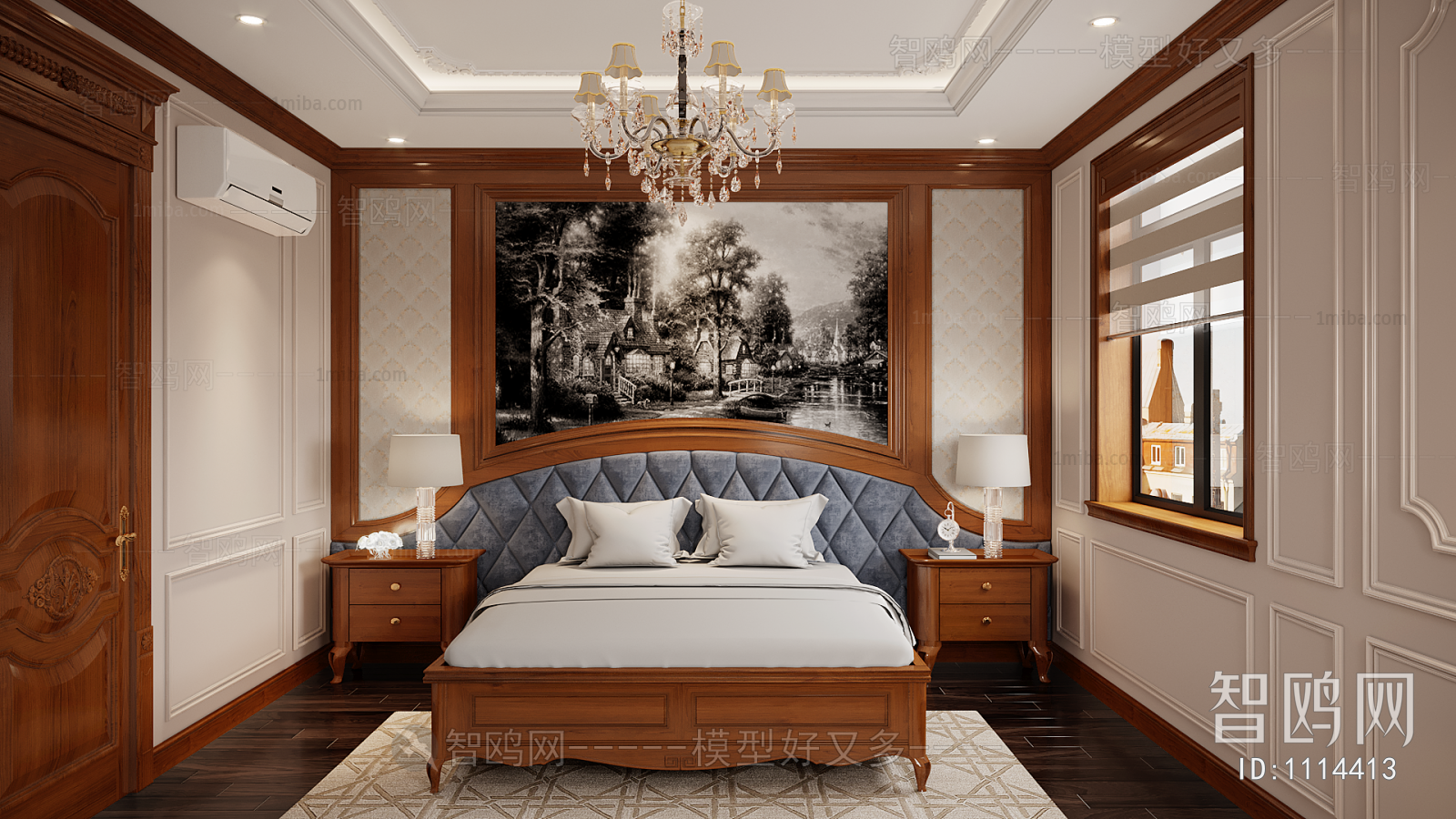 American Style Bedroom