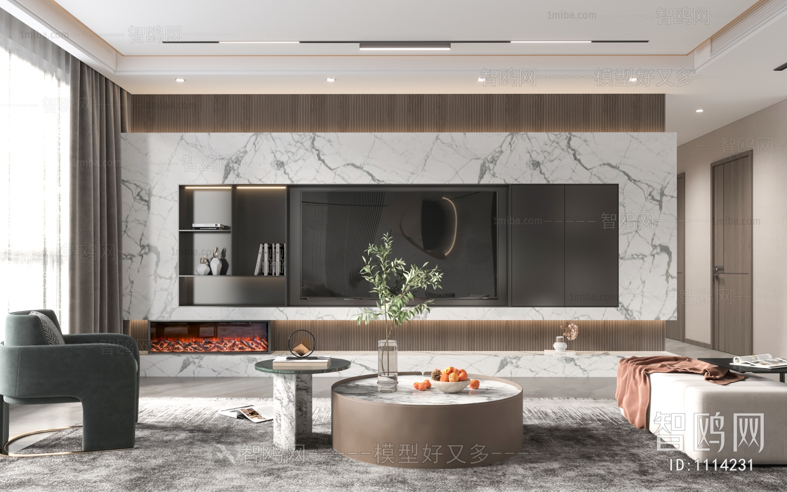 Modern A Living Room