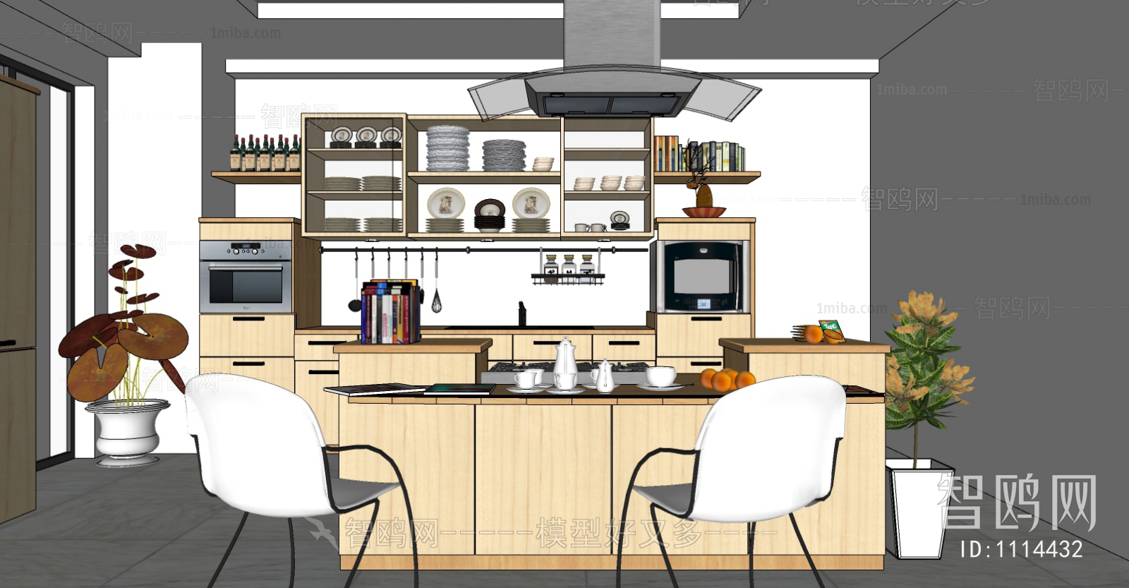 Modern Open Kitchen