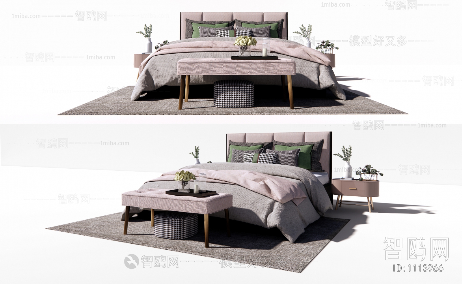 Modern Double Bed