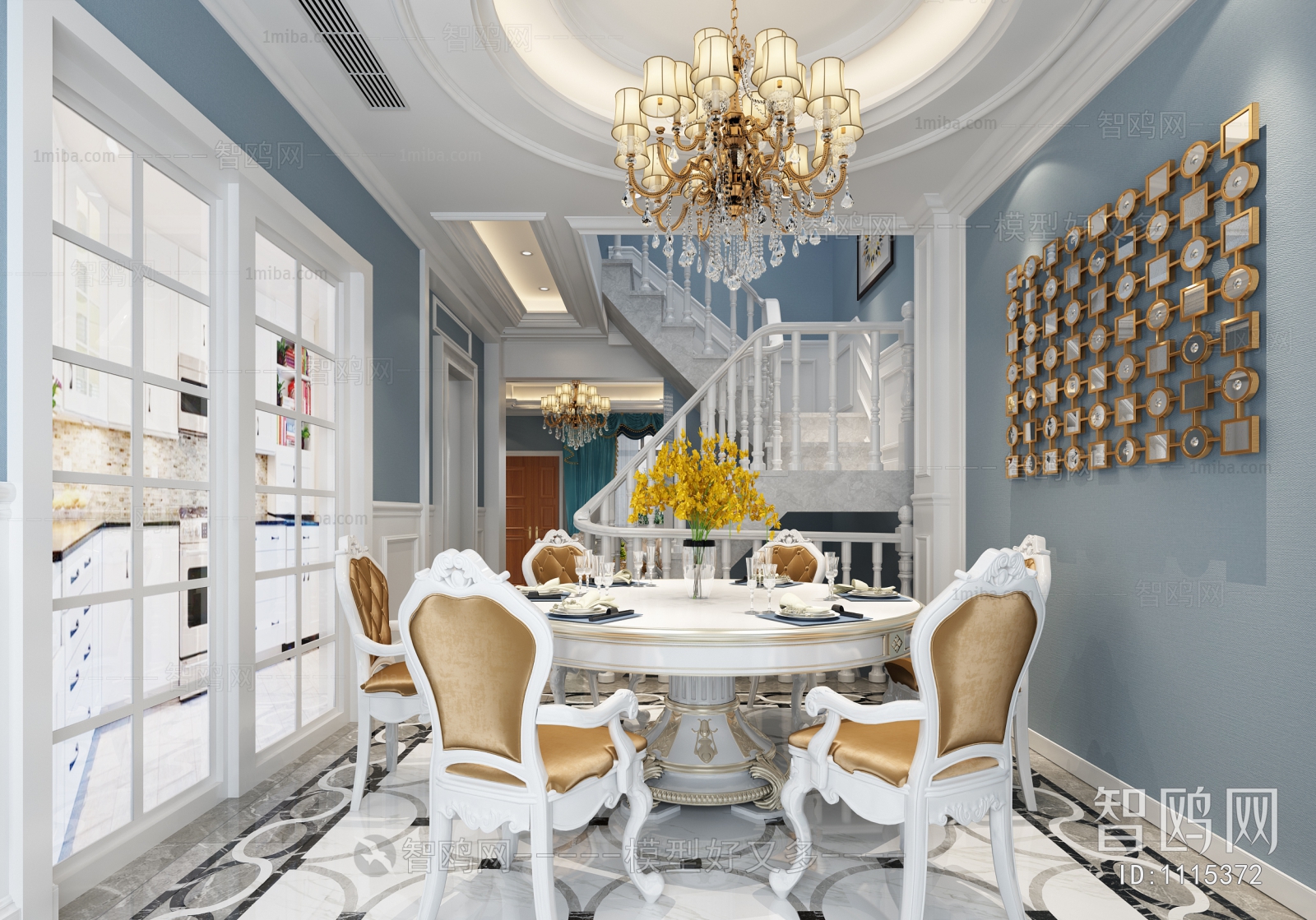 European Style Dining Room