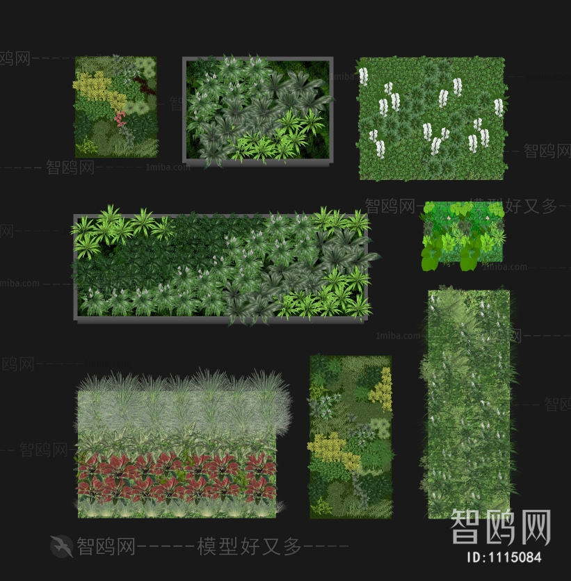 现代植物墙绿植墙