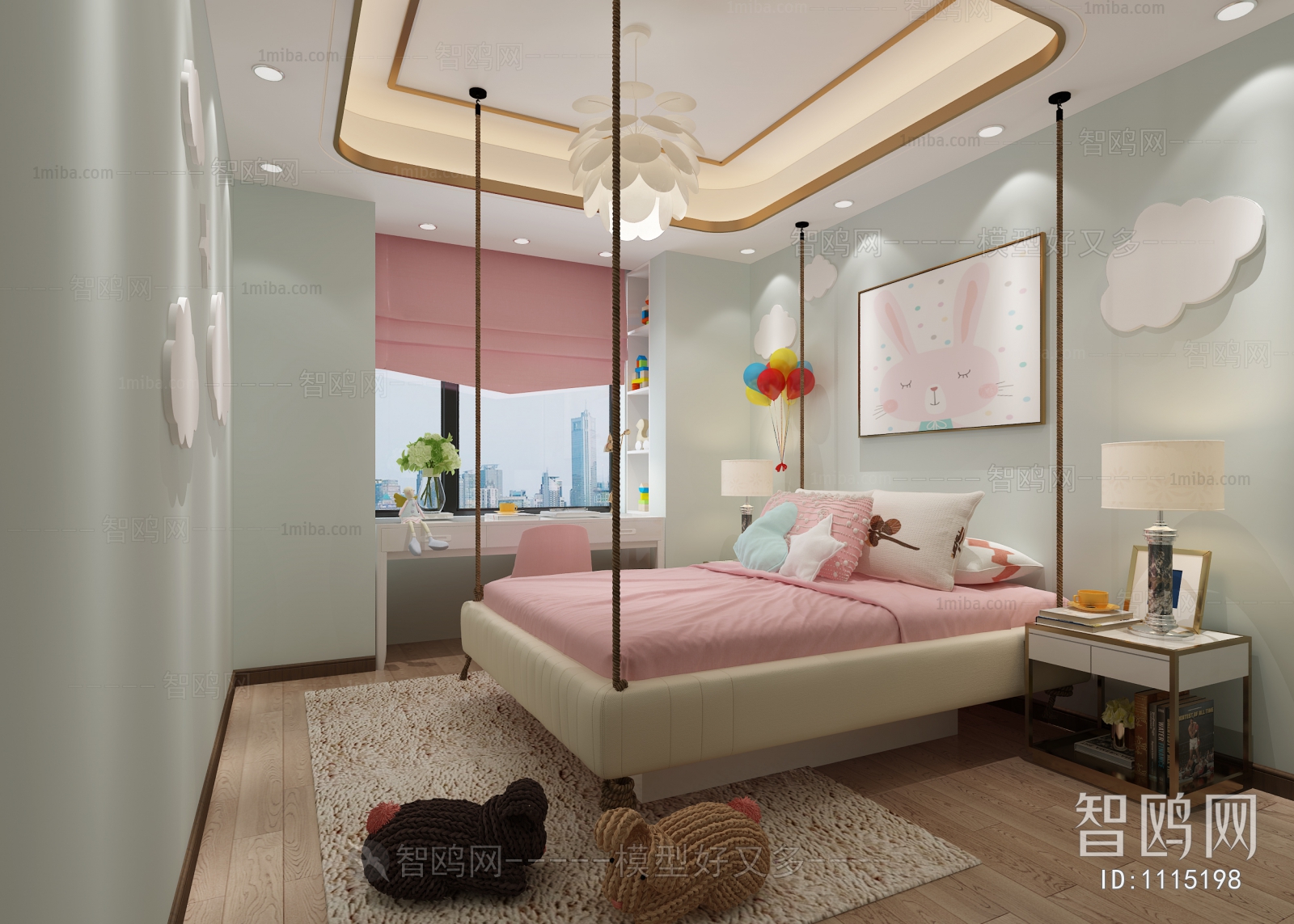 Modern Girl's Room Daughter's Room