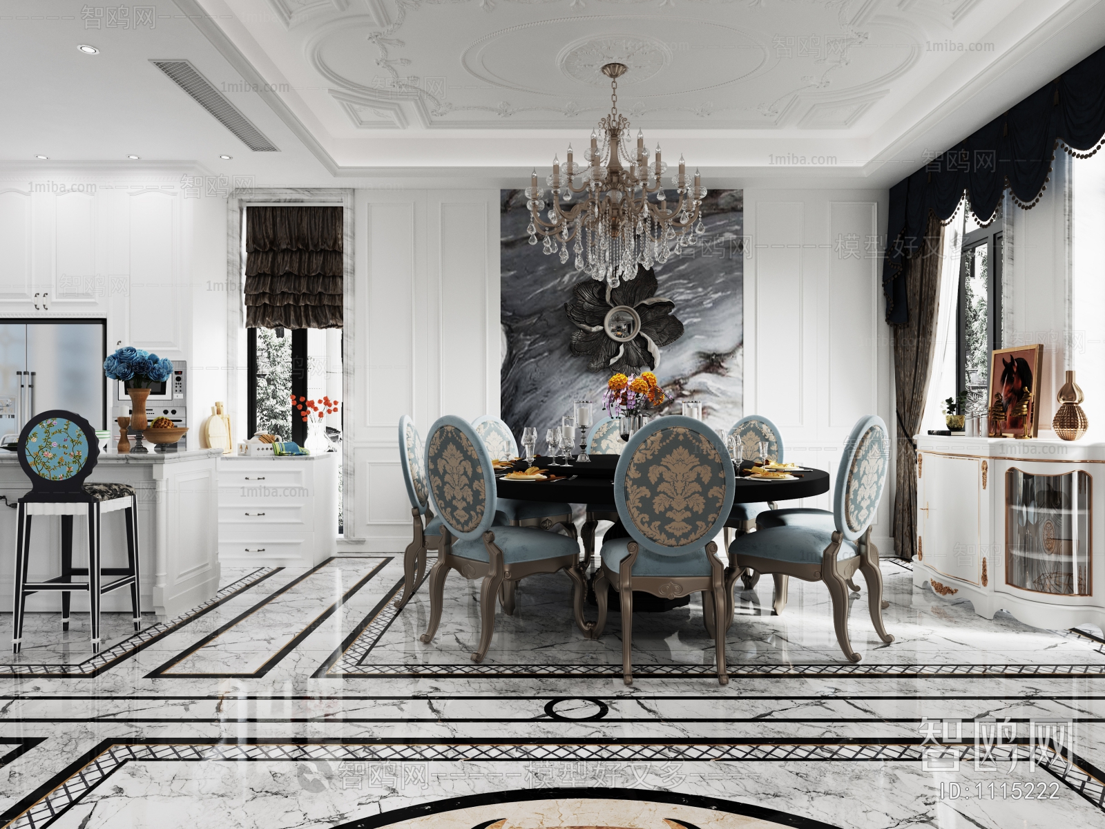 French Style Dining Room