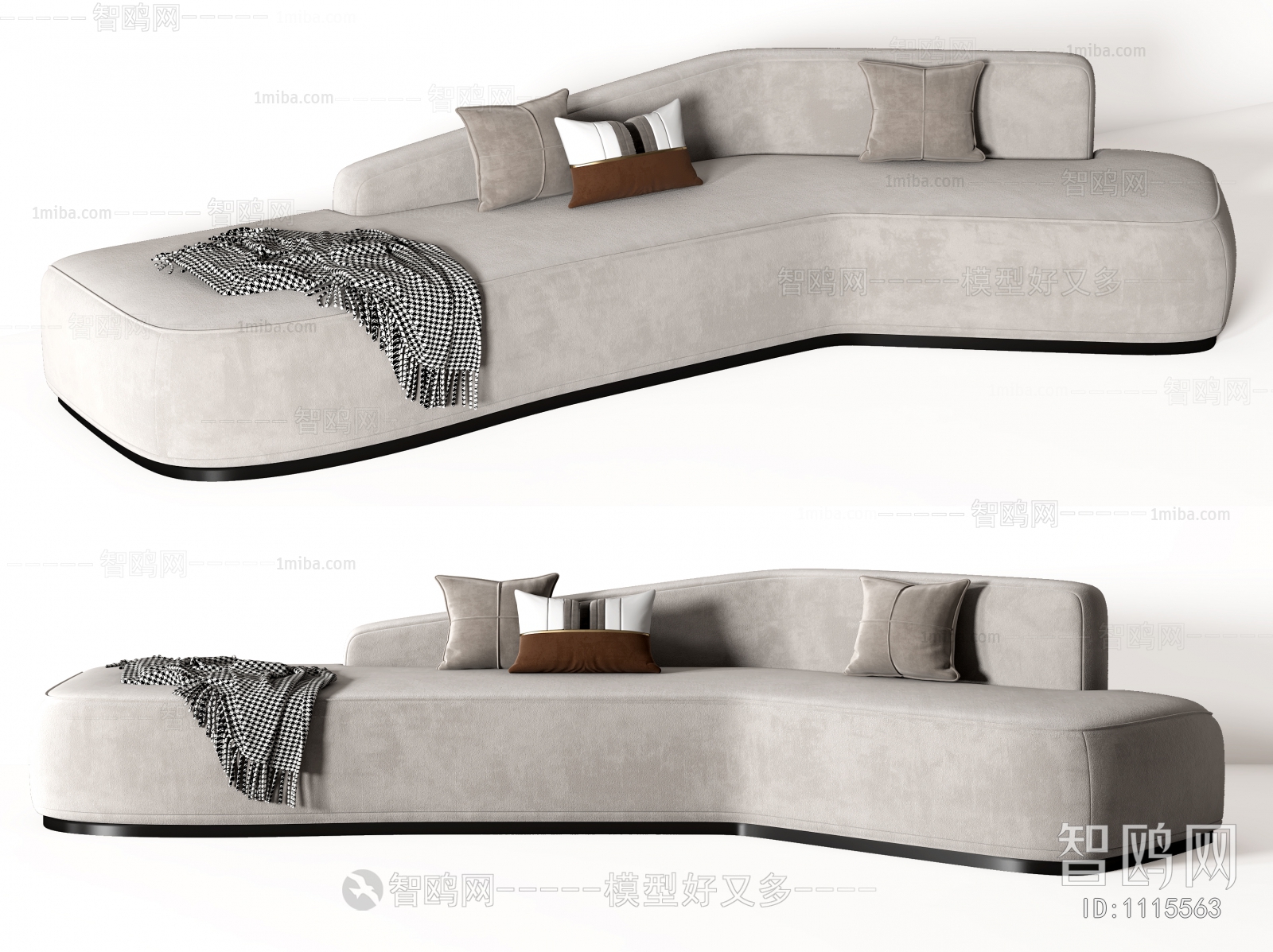 Modern Multi Person Sofa