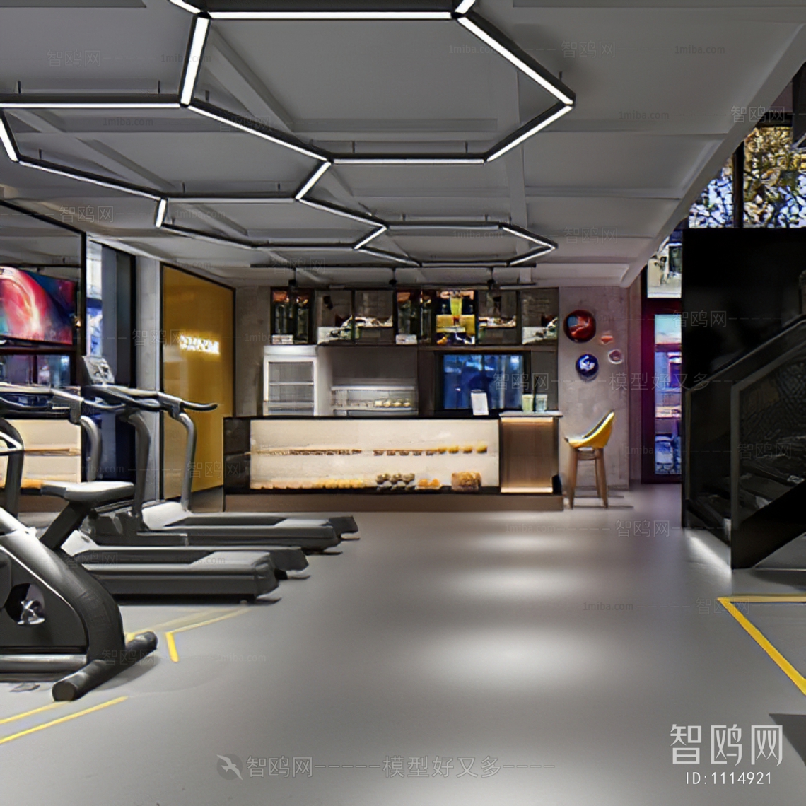 Industrial Style Gym