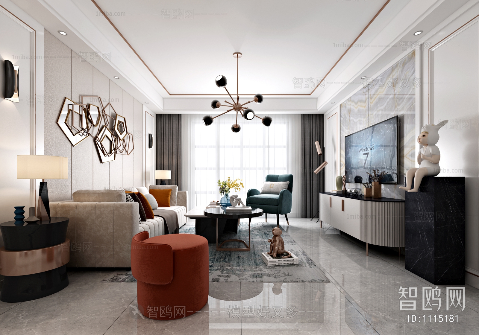 Modern A Living Room