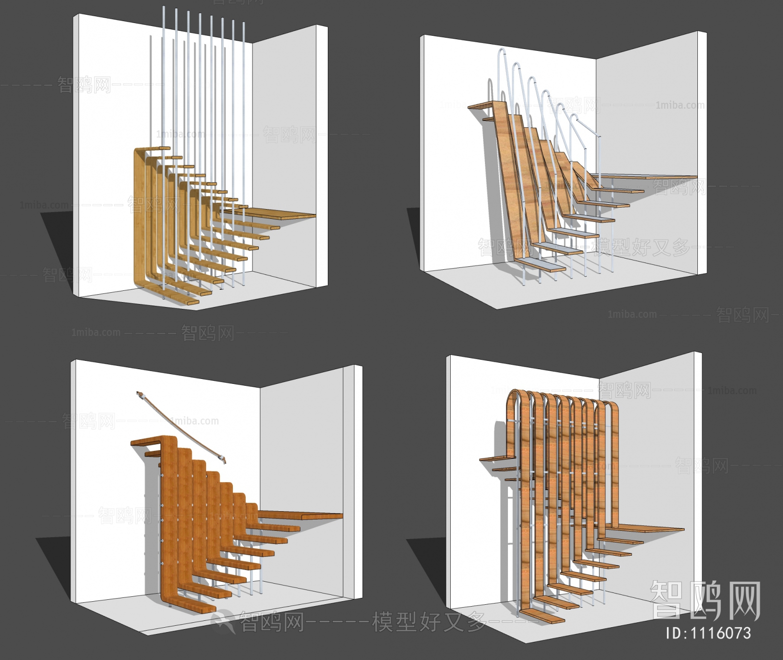 Modern Stair Balustrade/elevator