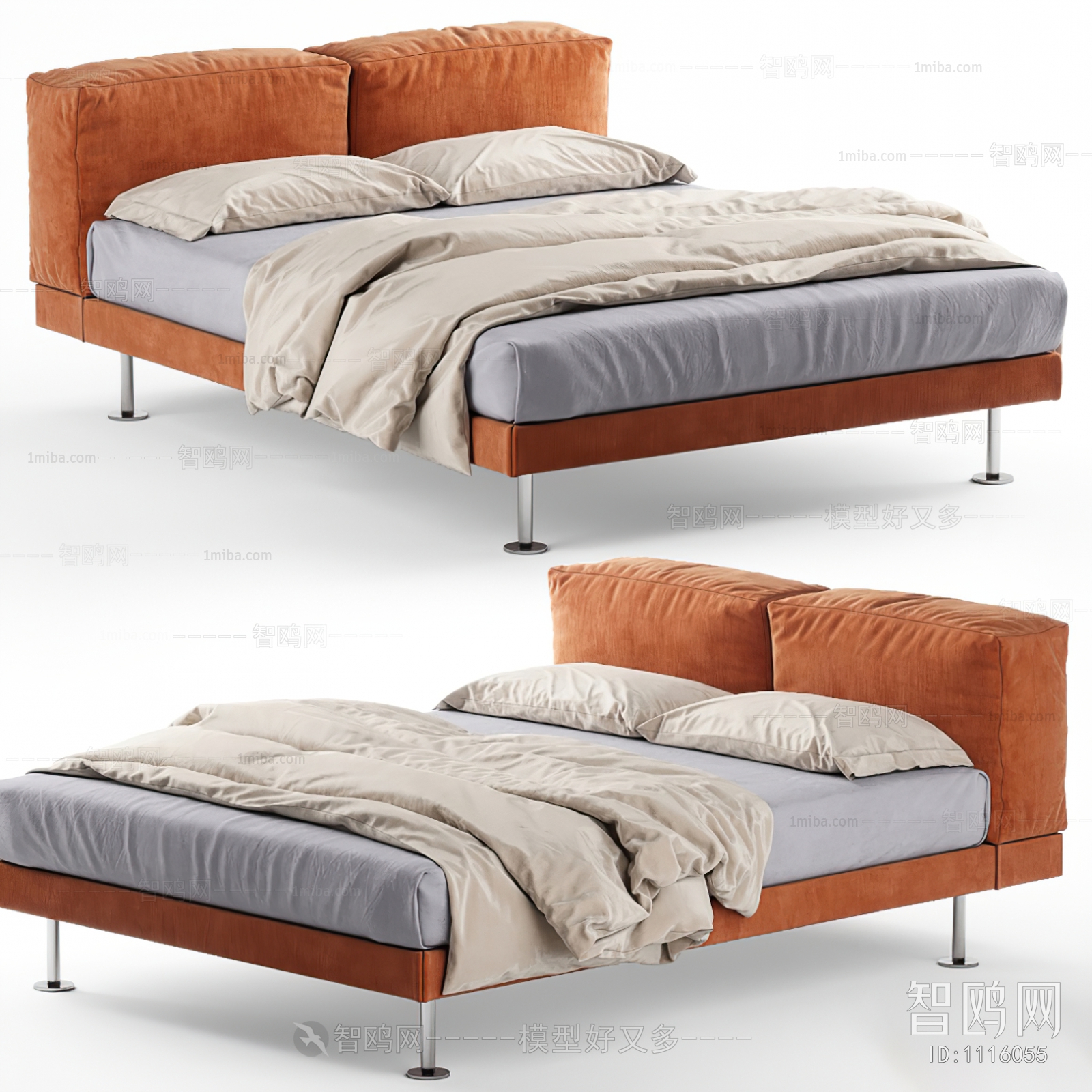 Modern Double Bed