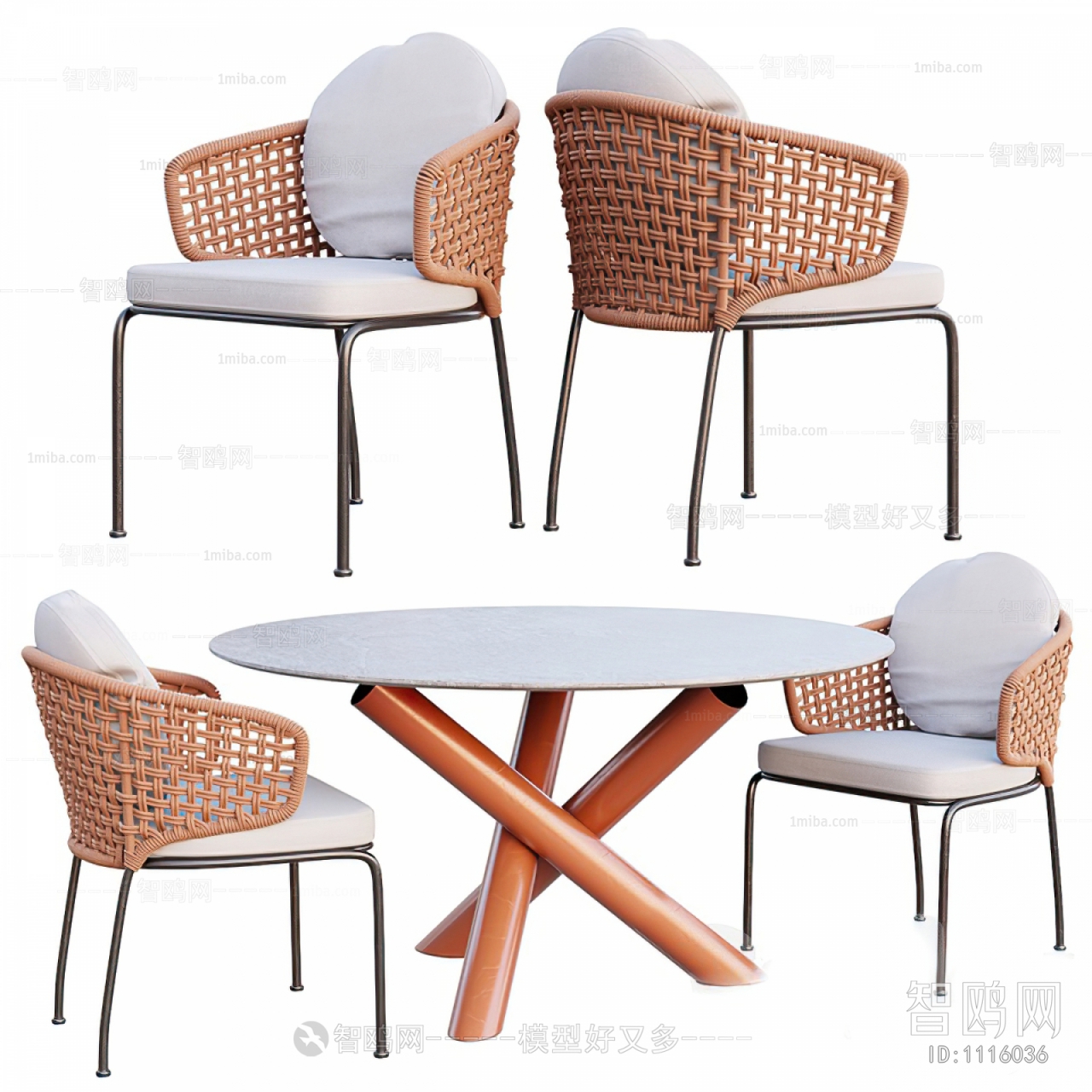 Modern Nordic Style Leisure Table And Chair