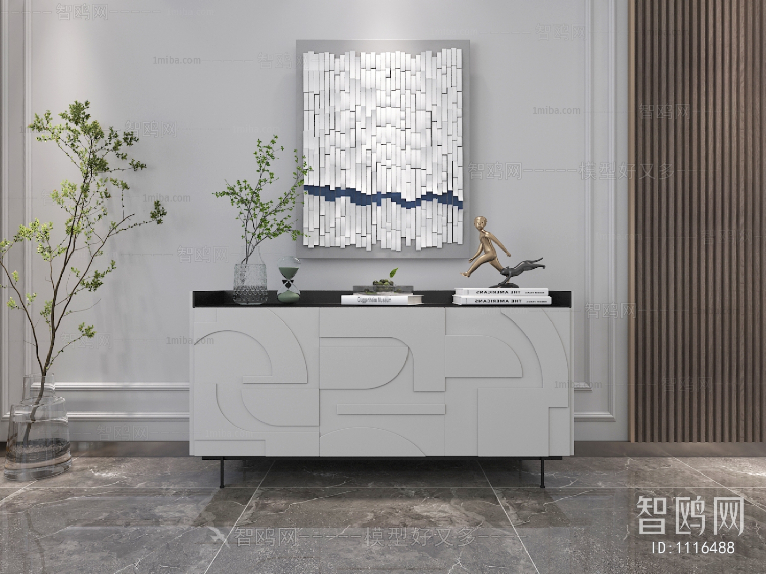 Modern Side Cabinet/Entrance Cabinet