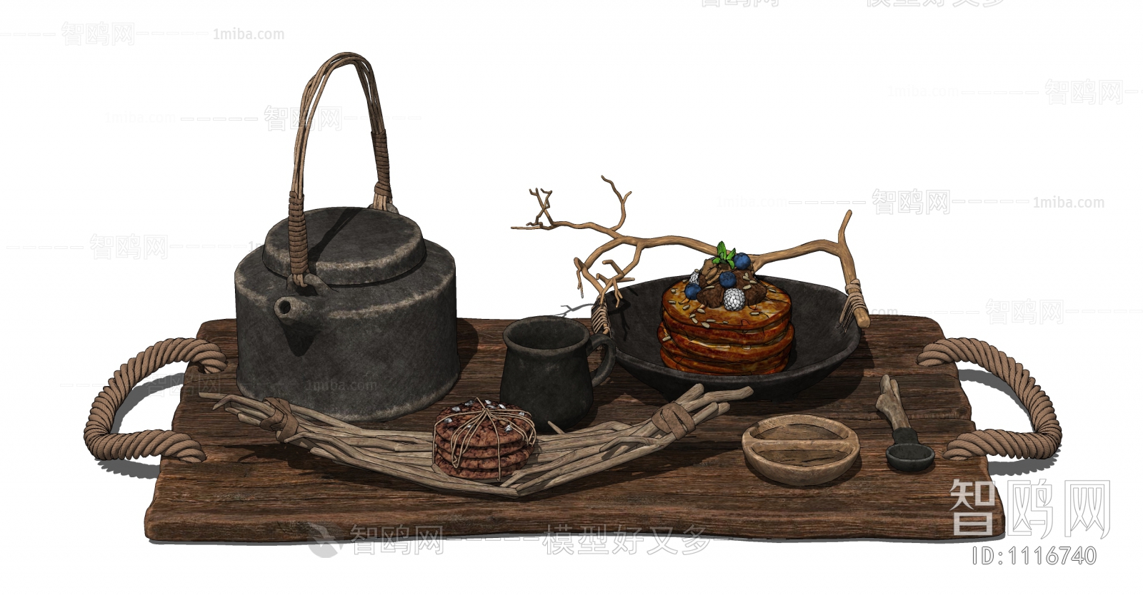 Wabi-sabi Style Tea Set