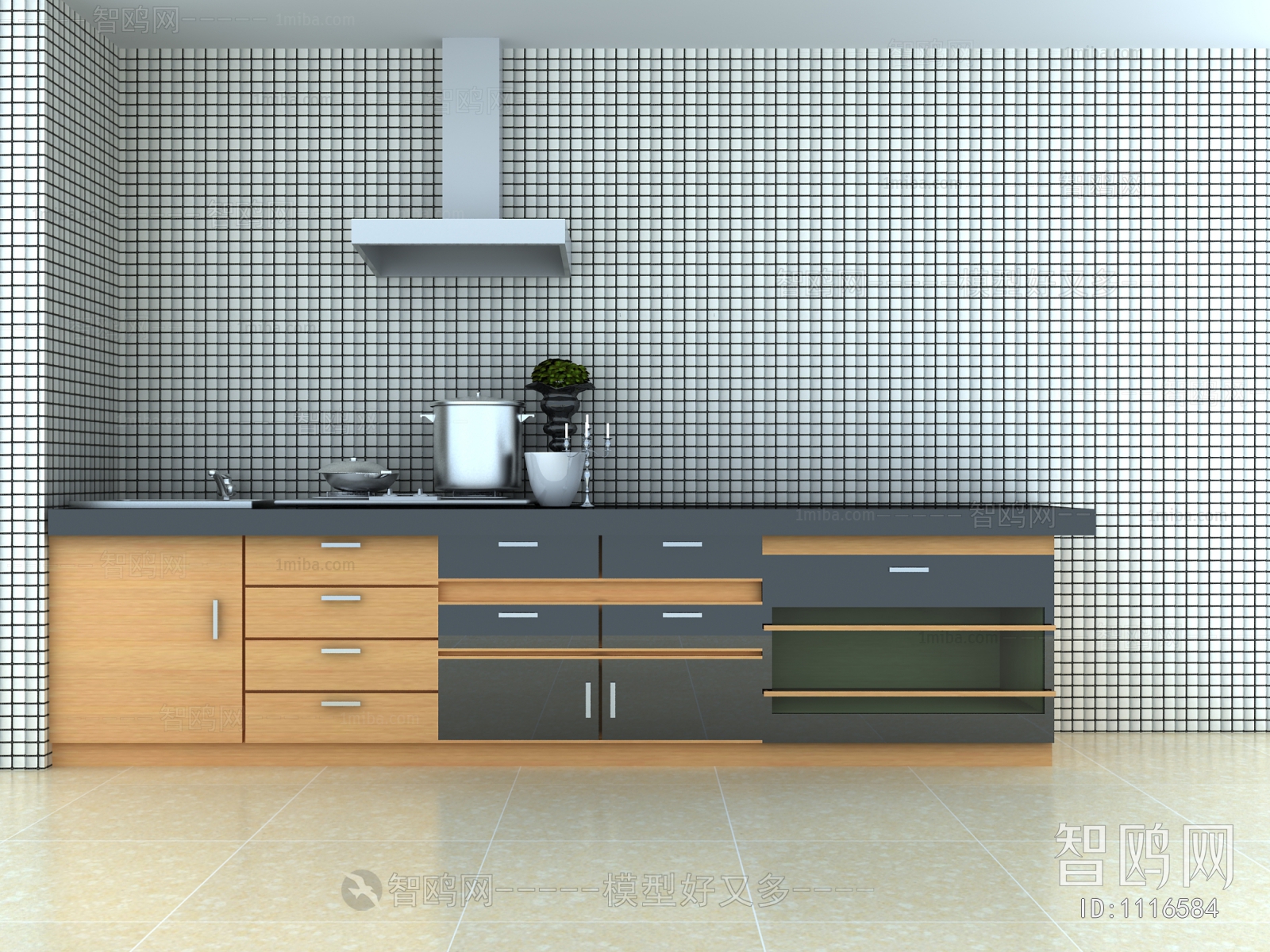 Modern Kitchen Cabinet