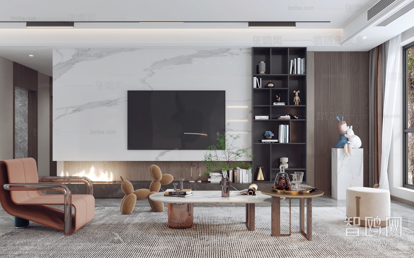 Modern A Living Room