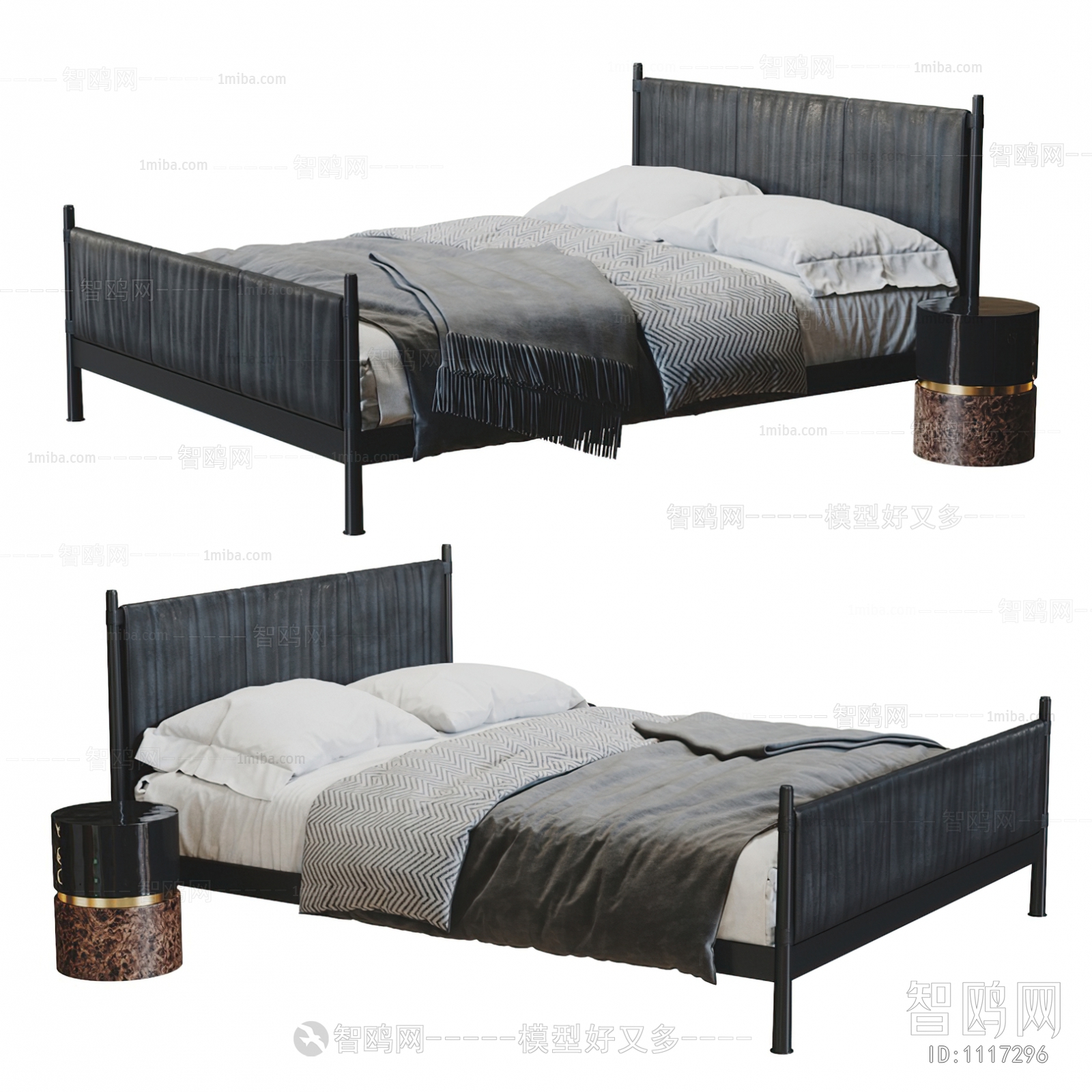 Modern Double Bed