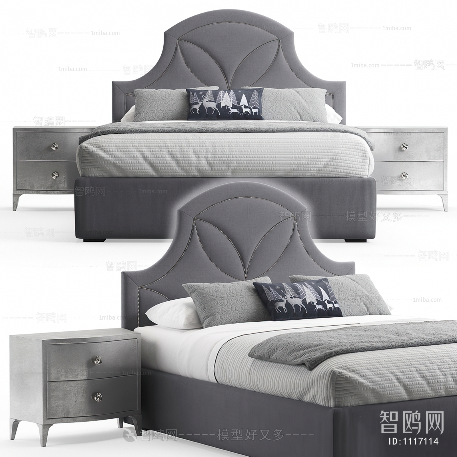 Modern Double Bed