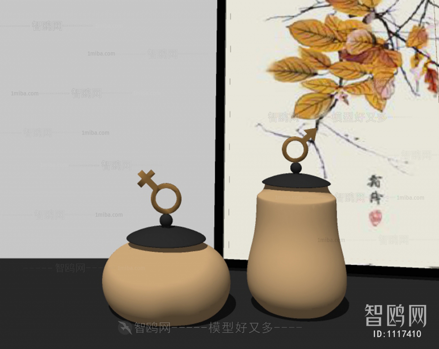 New Chinese Style Decorative Set