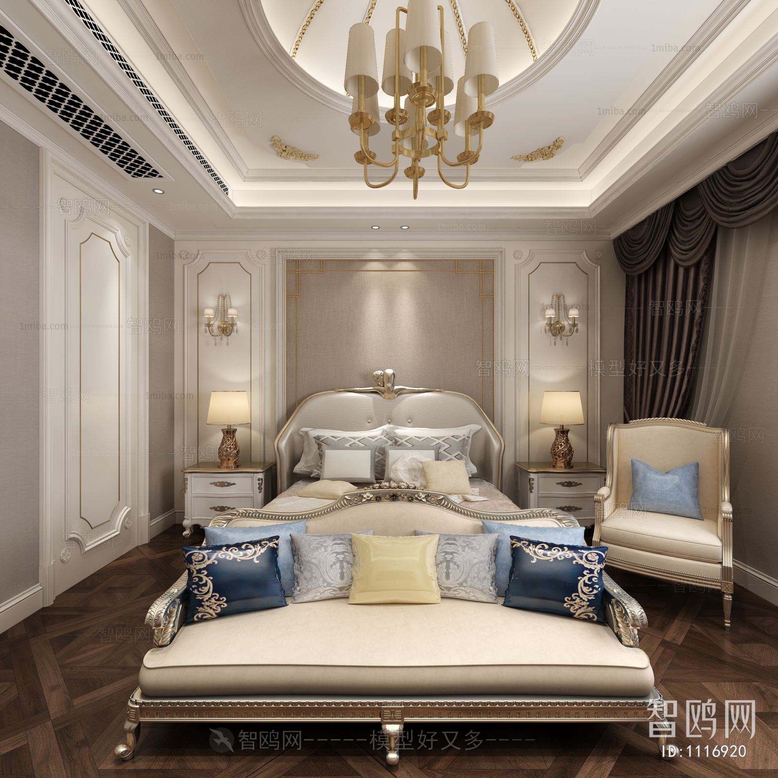 European Style Bedroom