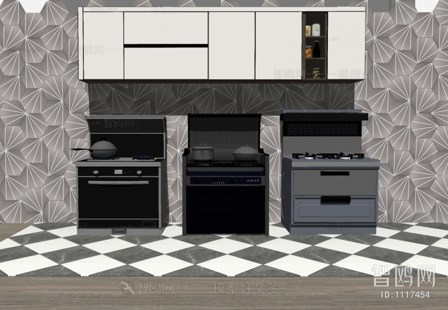 Modern Kitchen Electric Gas Range