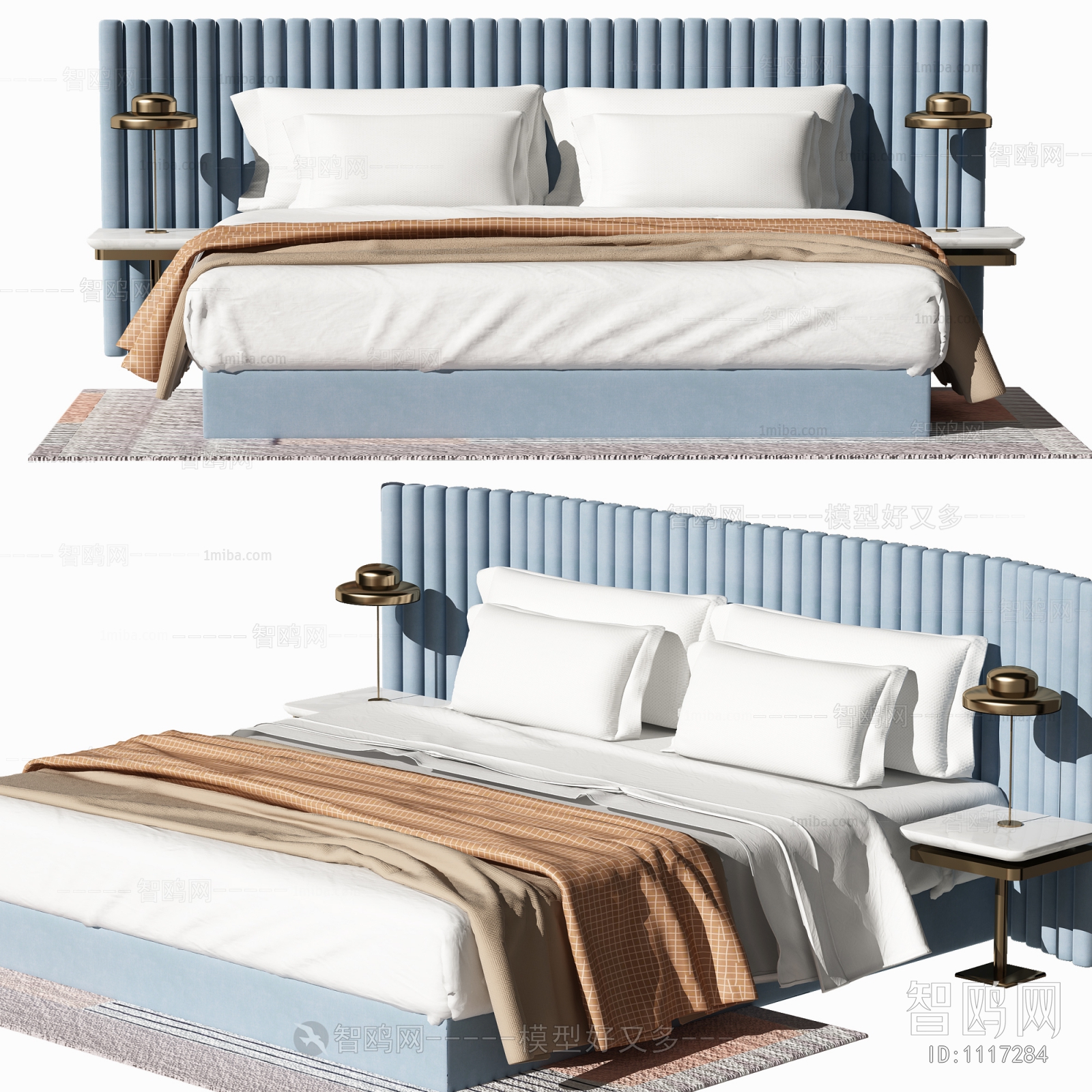 Modern Double Bed