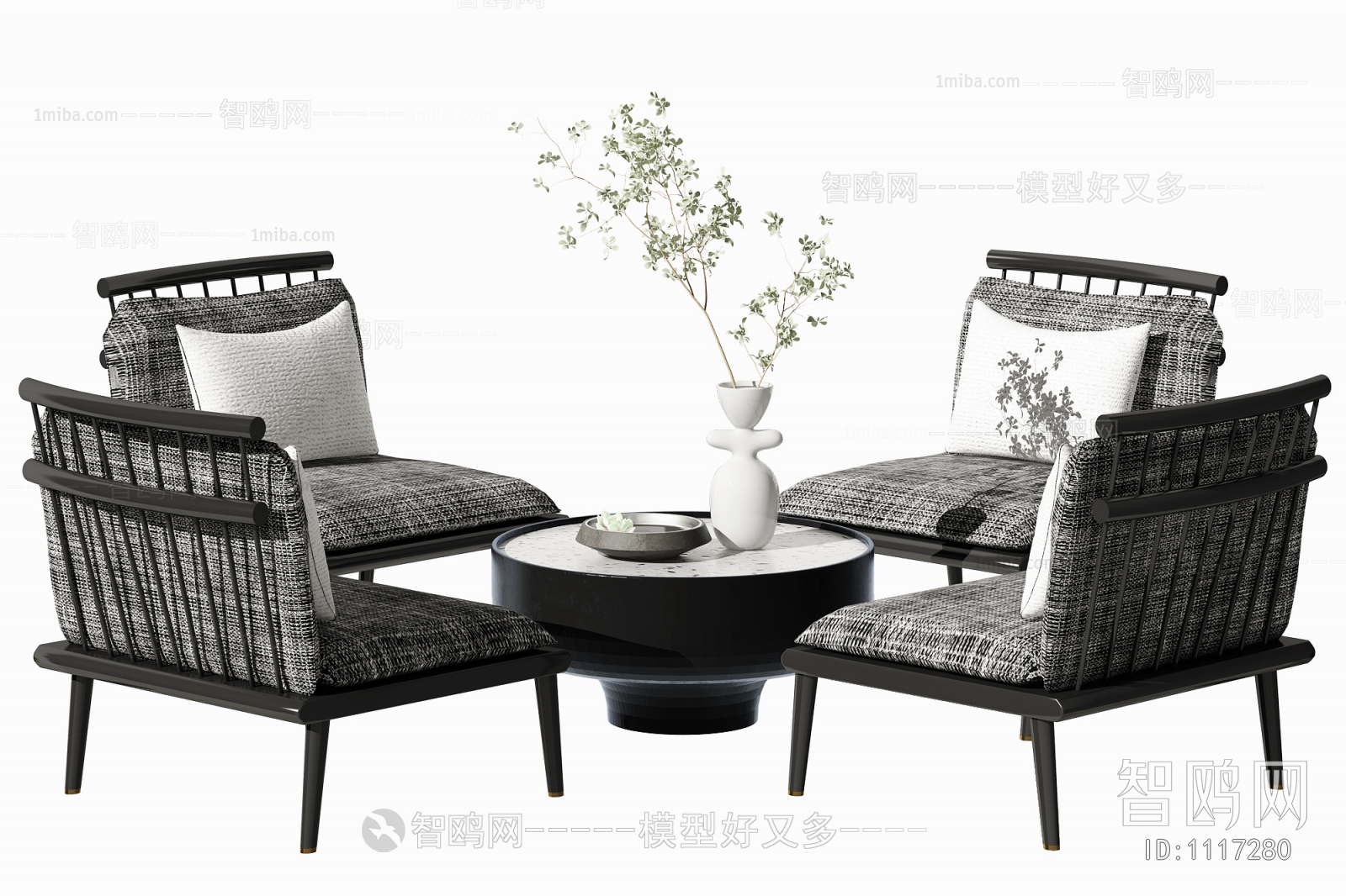 New Chinese Style Leisure Table And Chair