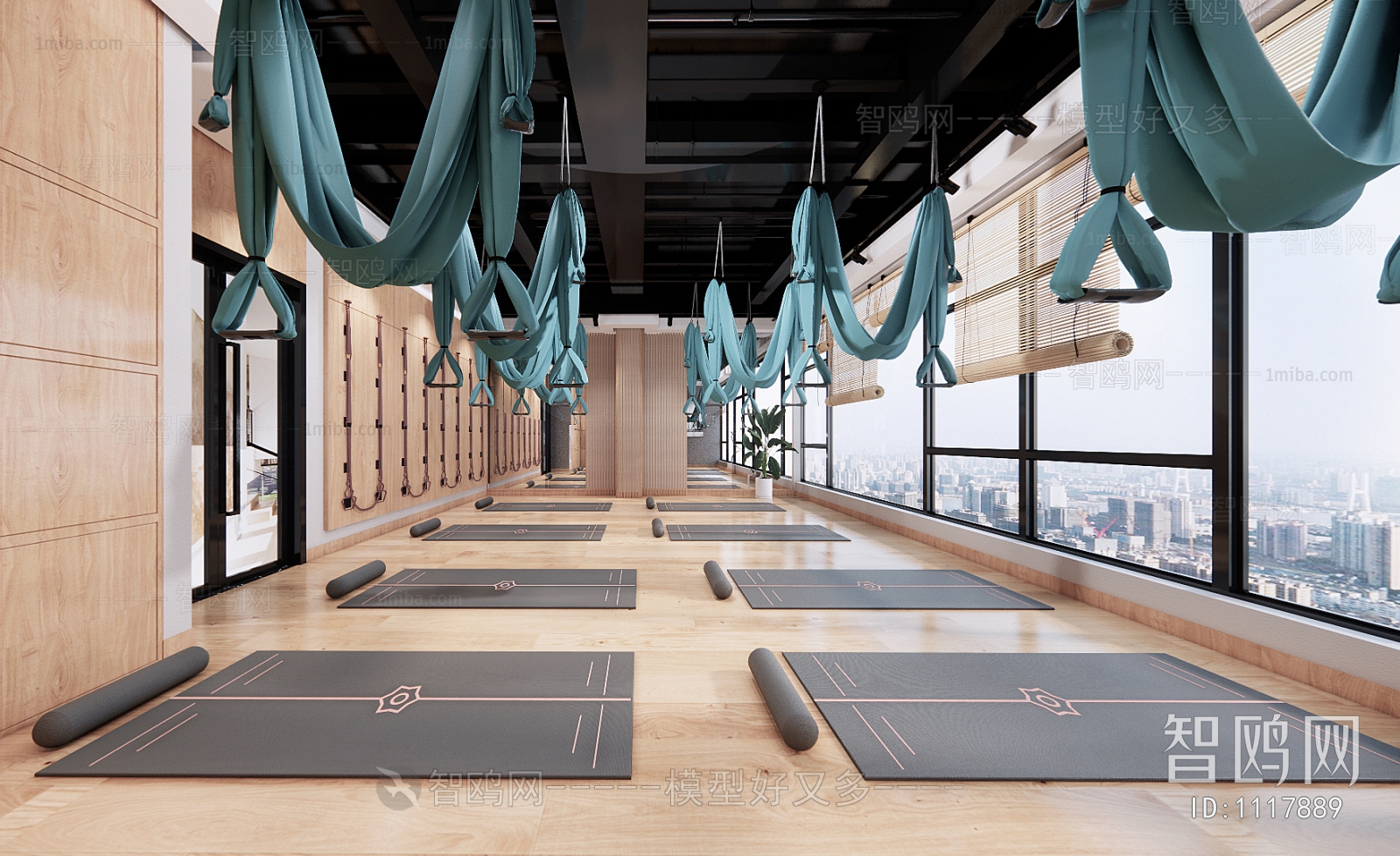 Modern Yoga Room