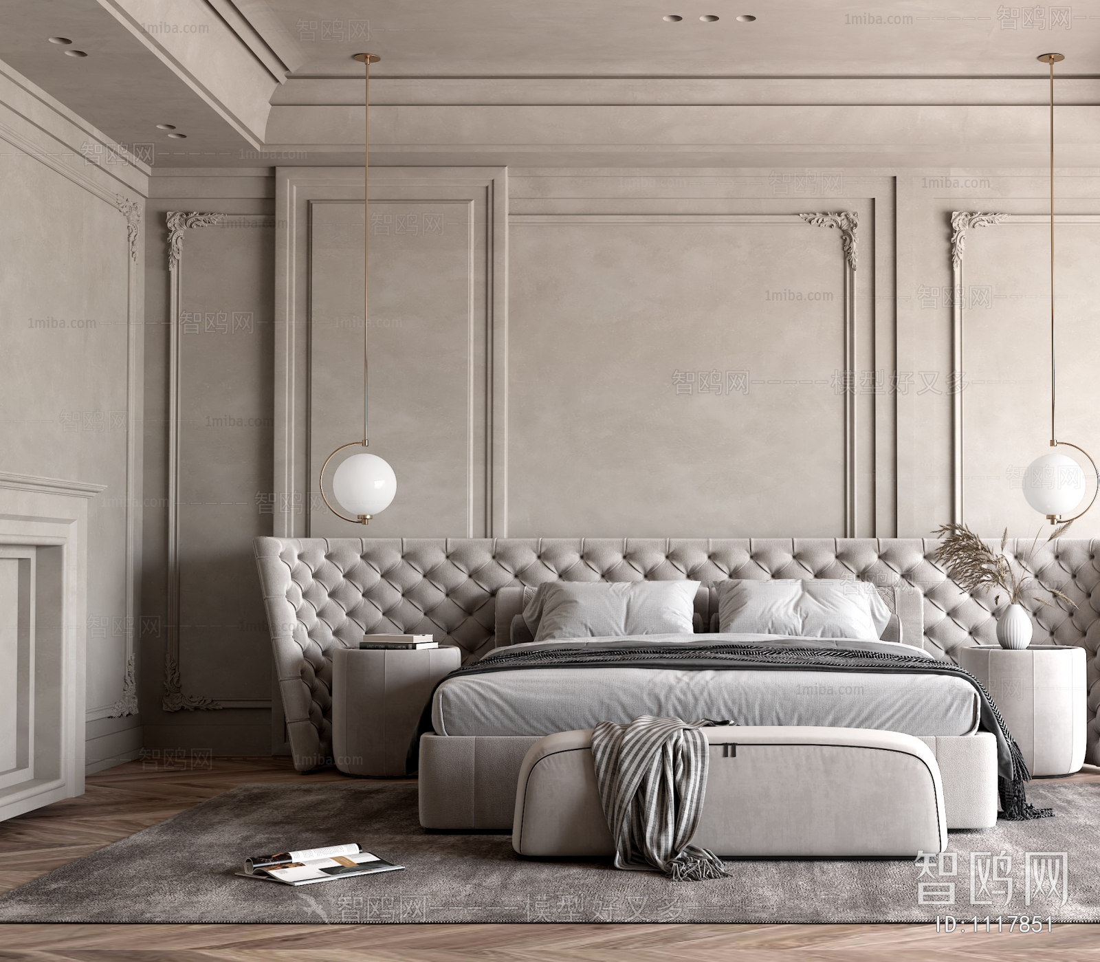 French Style Bedroom