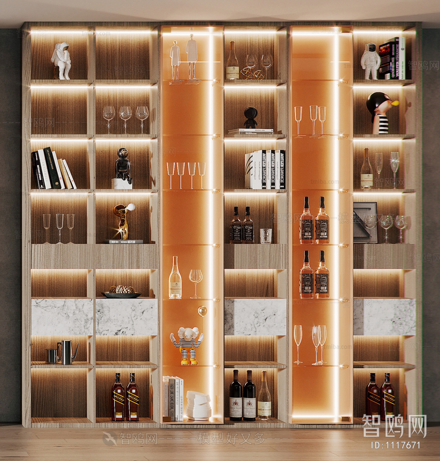 Modern Wine Cabinet