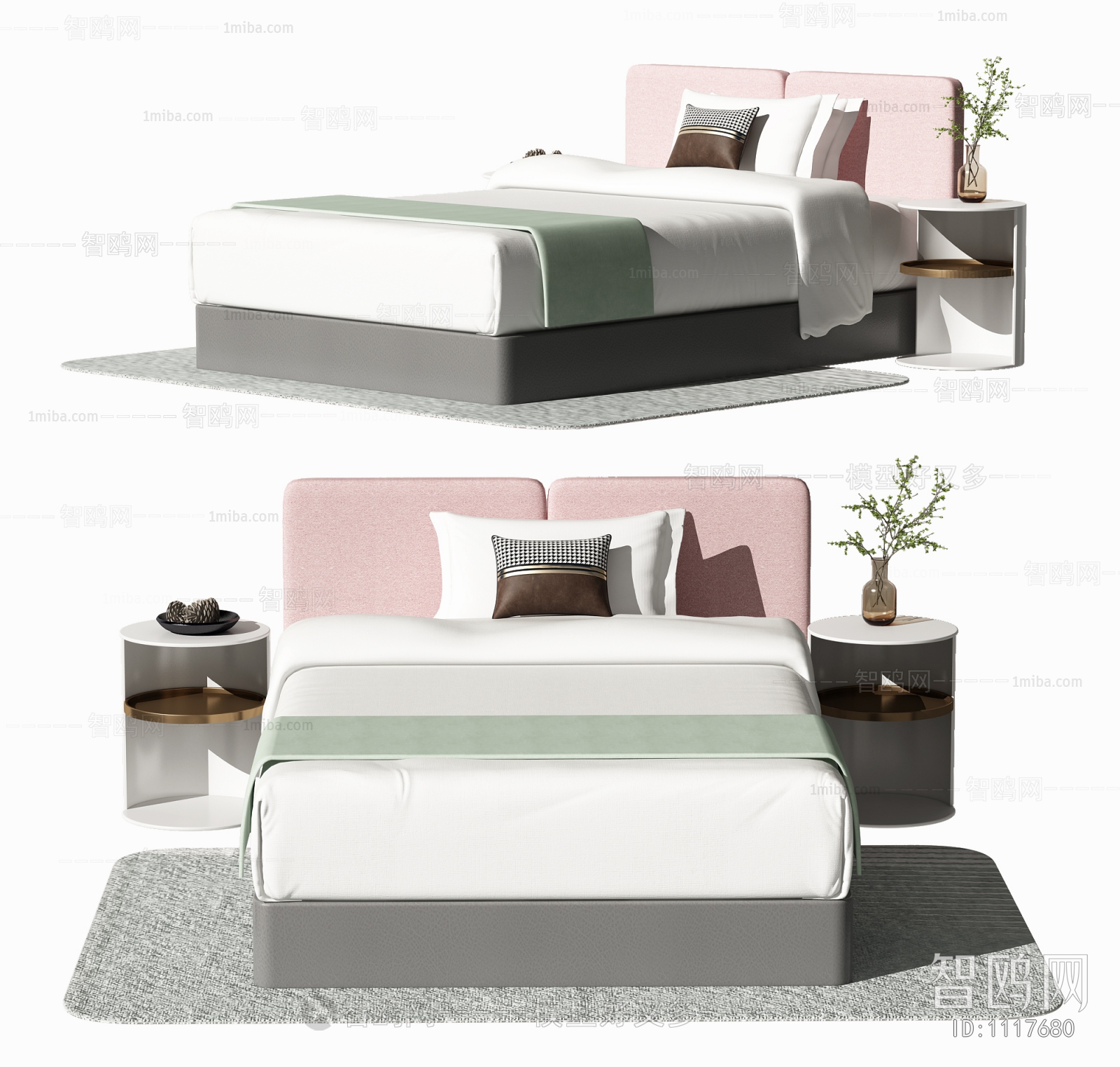 Modern Double Bed