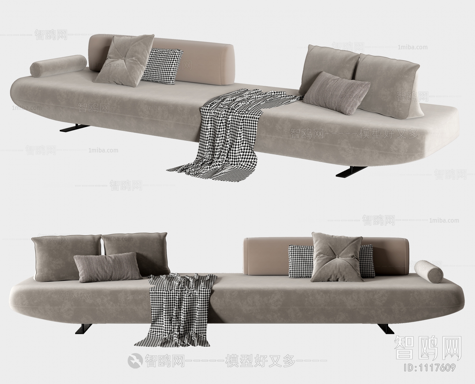 Modern Multi Person Sofa