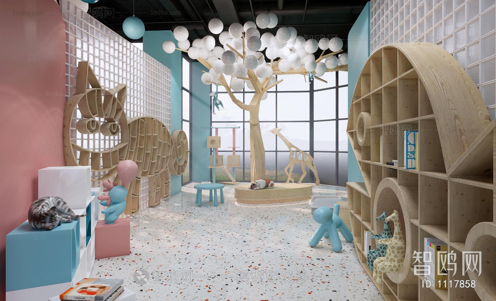 Modern Children's Playroom